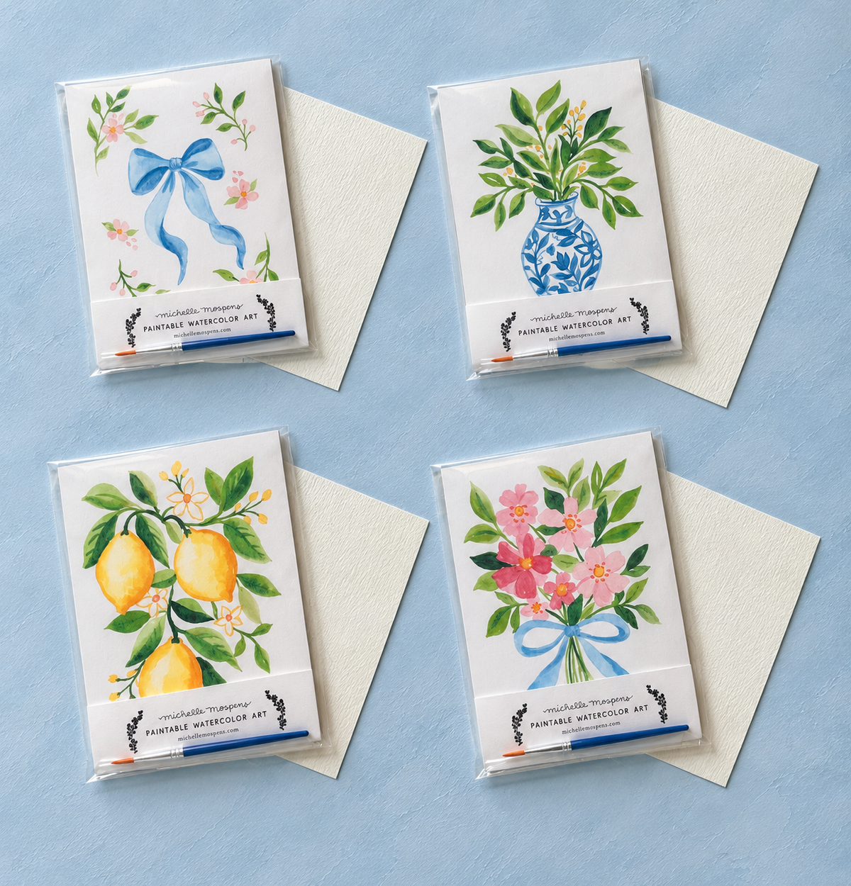 Meet My New Pretty Paintable Watercolor Art Kits