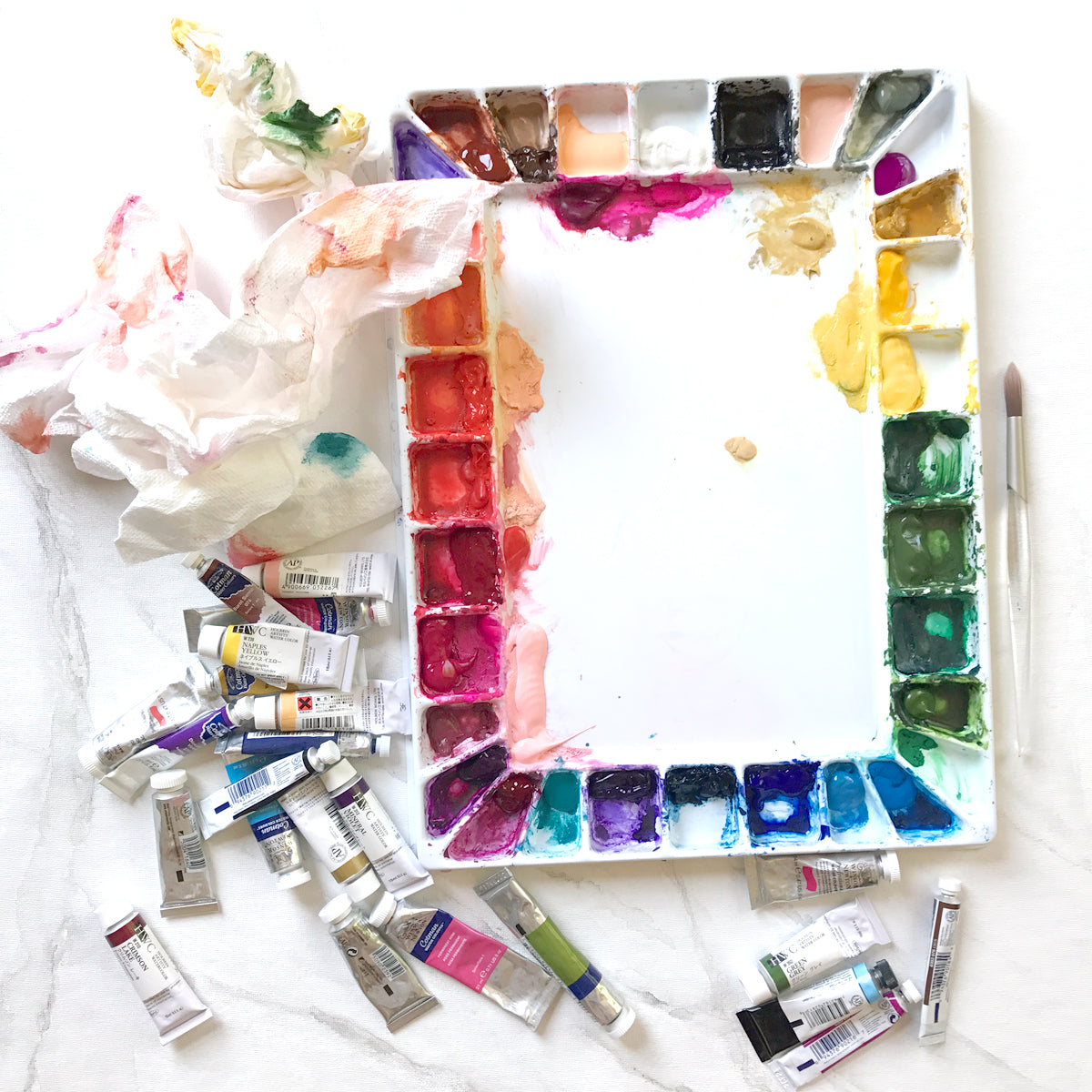 From Watercolor Artist to Upscale Fashion Textile Pattern Print Designer