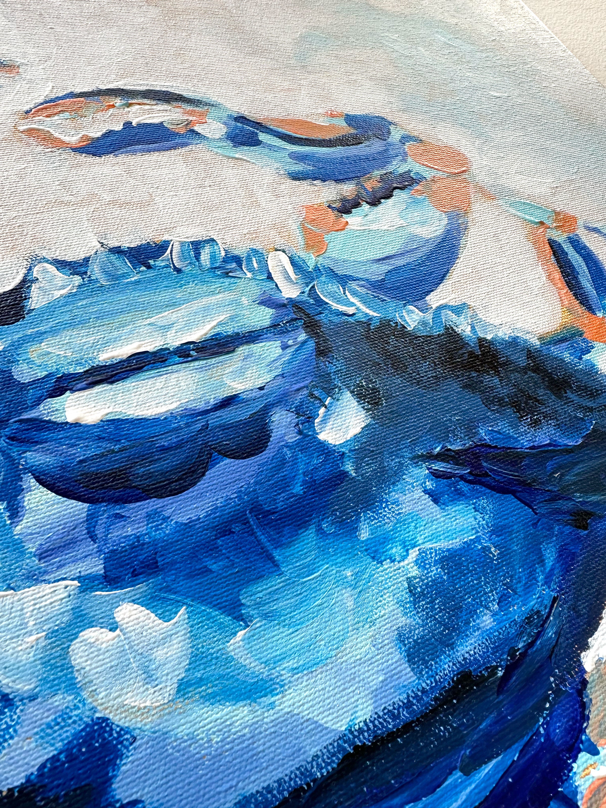 BLUE CRAB Painting