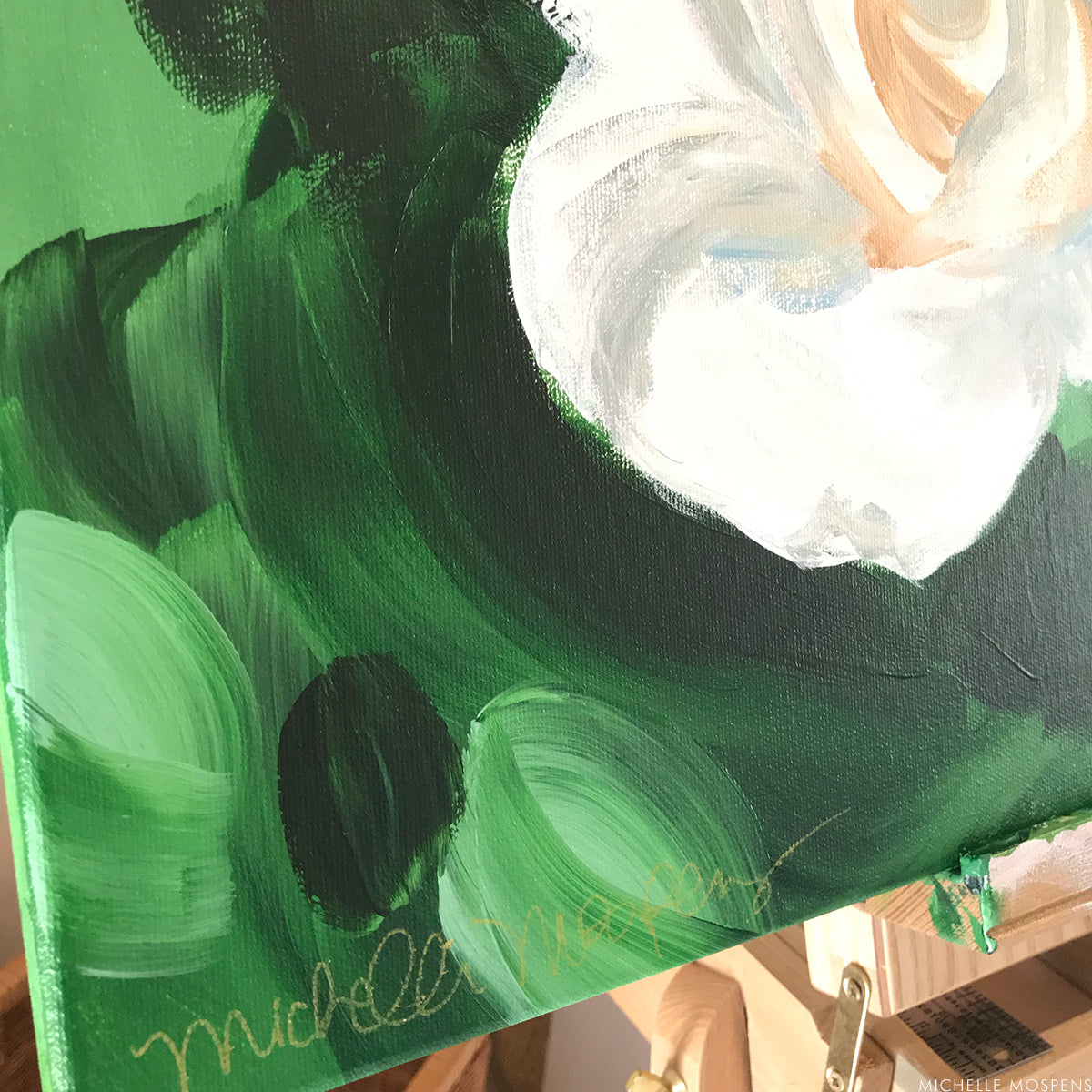 Last Roses of Summer | Roses Floral Original Large Canvas Painting
