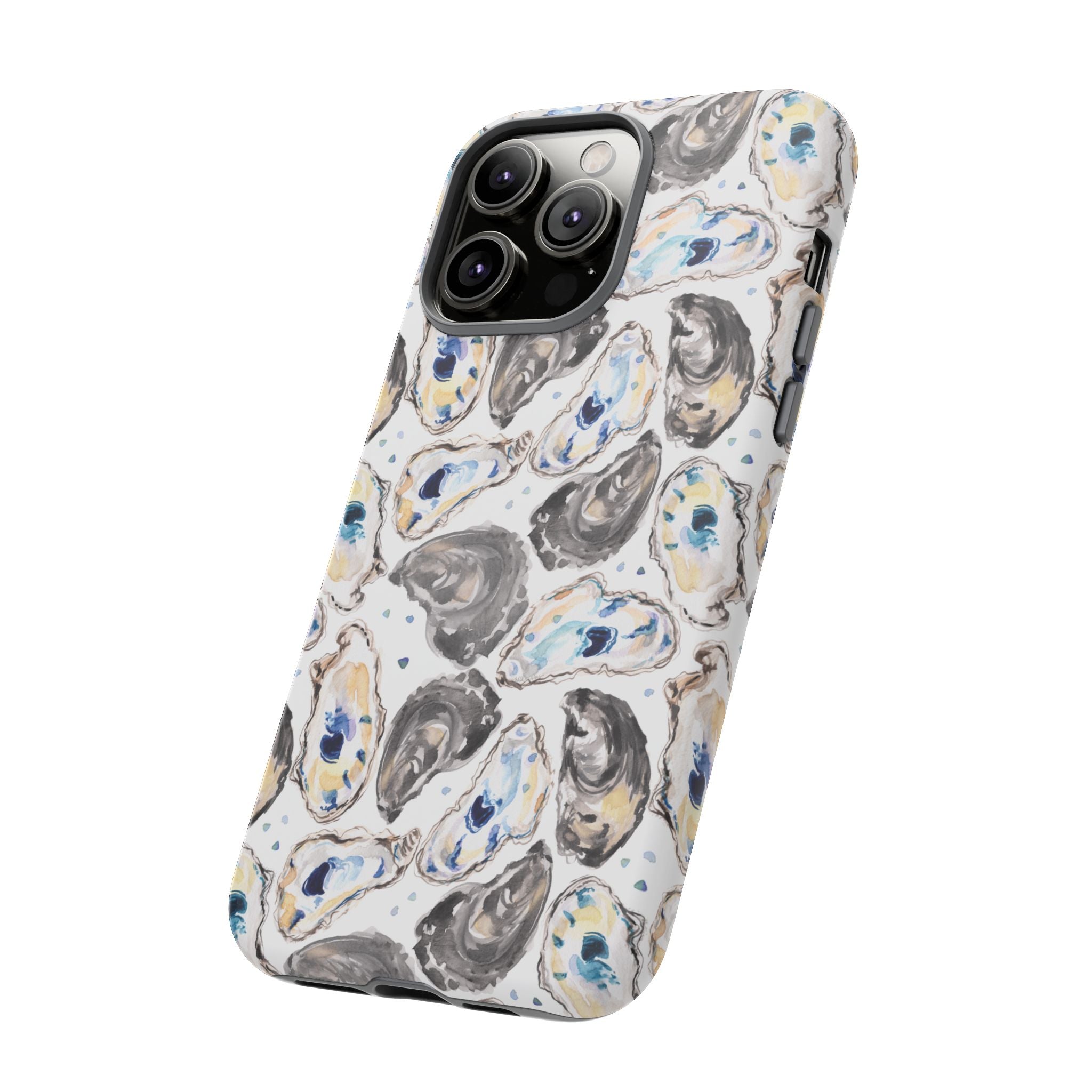 Watercolor Oyster Shells Beachy Phone Cover Case