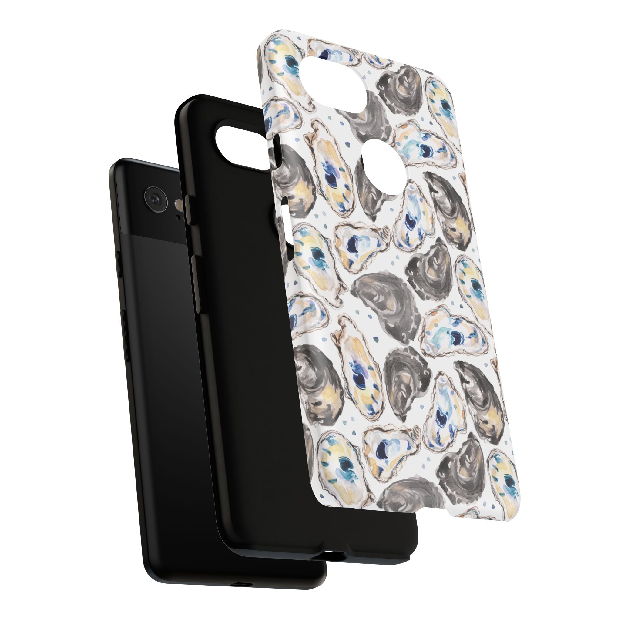 Watercolor Oyster Shells Beachy Phone Cover Case