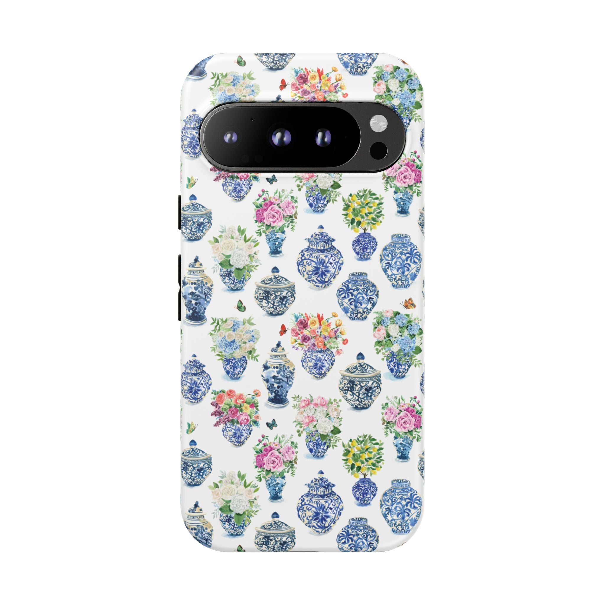 Watercolor Ginger Jar Bouquets Phone Cover Case