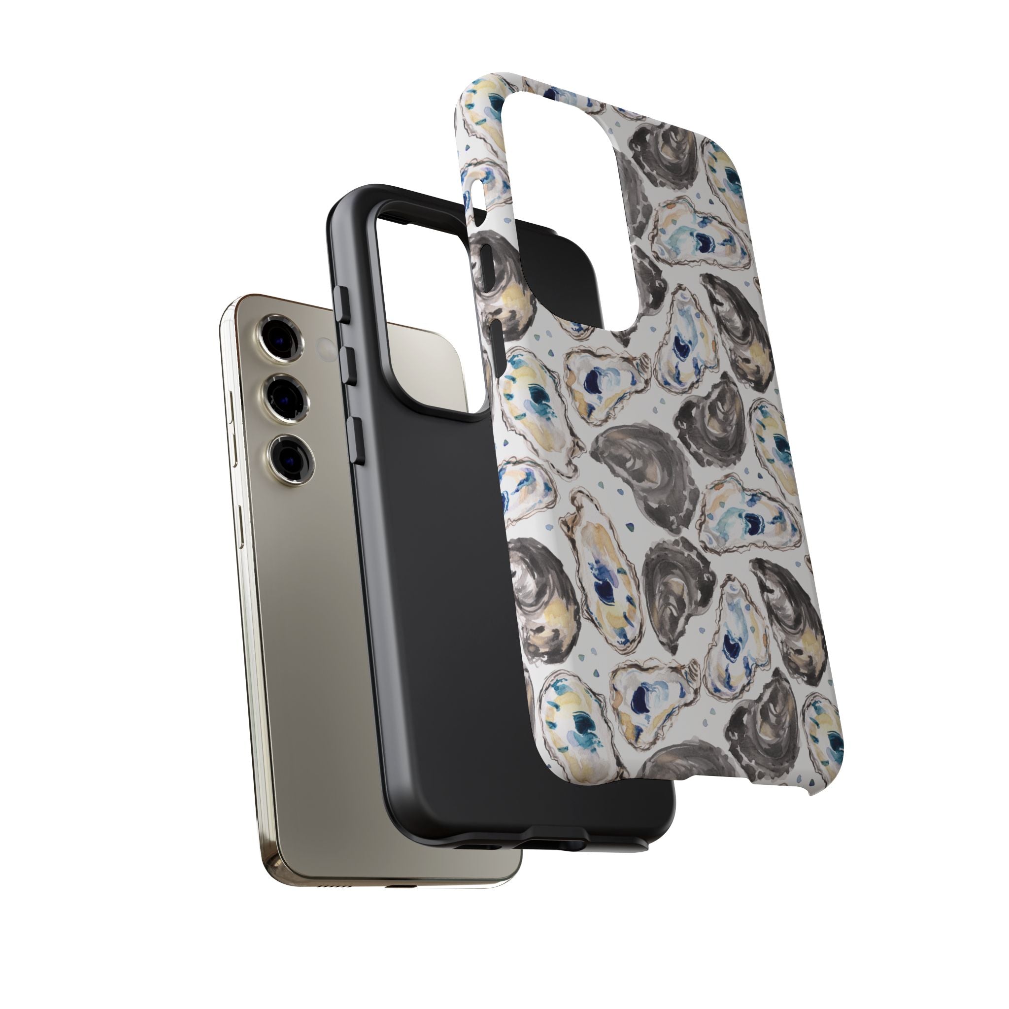 Watercolor Oyster Shells Beachy Phone Cover Case