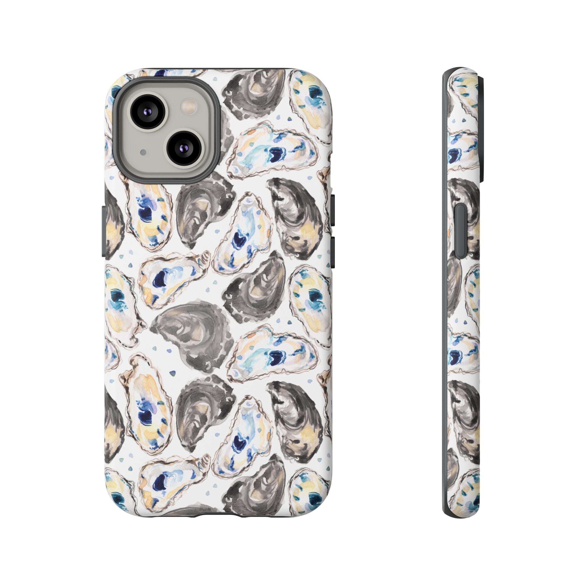 Watercolor Oyster Shells Beachy Phone Cover Case