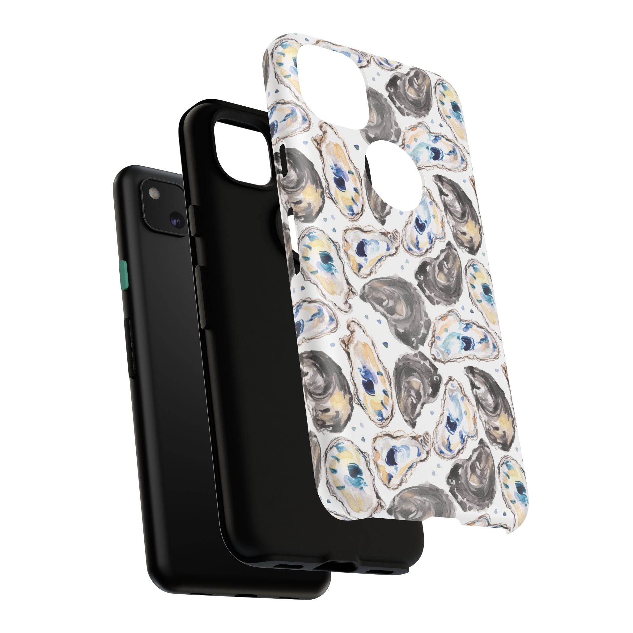 Watercolor Oyster Shells Beachy Phone Cover Case