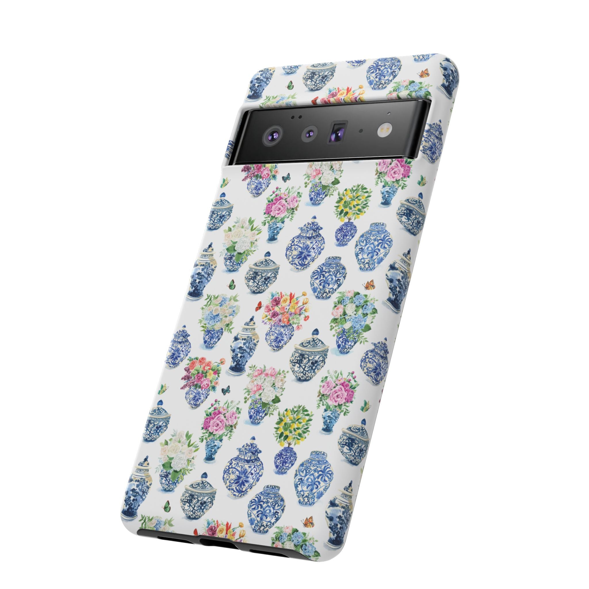 Watercolor Ginger Jar Bouquets Phone Cover Case