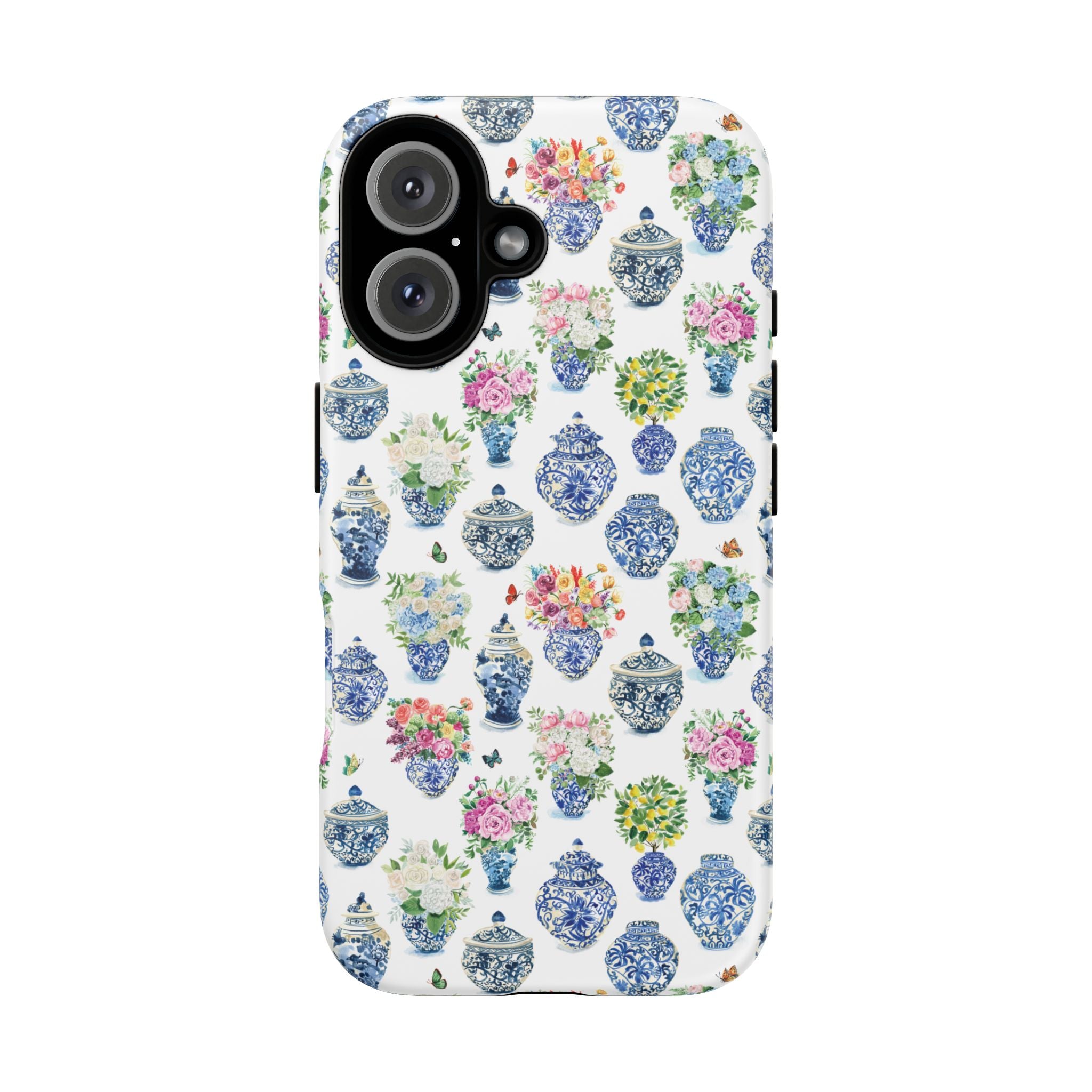 Watercolor Ginger Jar Bouquets Phone Cover Case