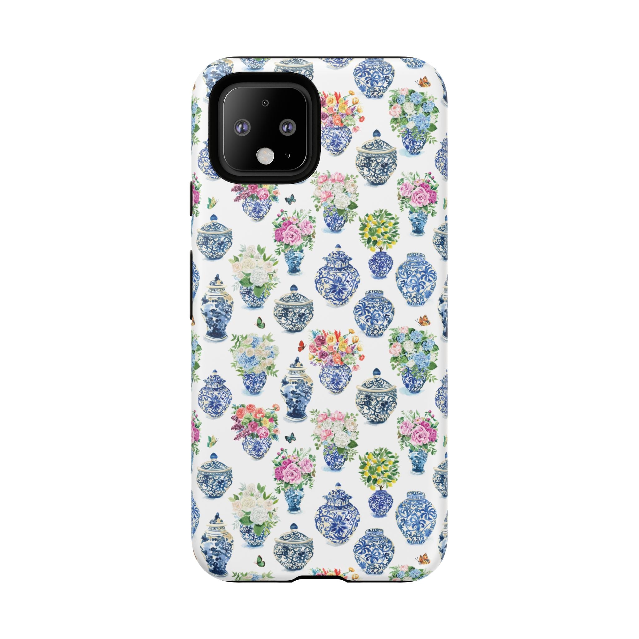 Watercolor Ginger Jar Bouquets Phone Cover Case