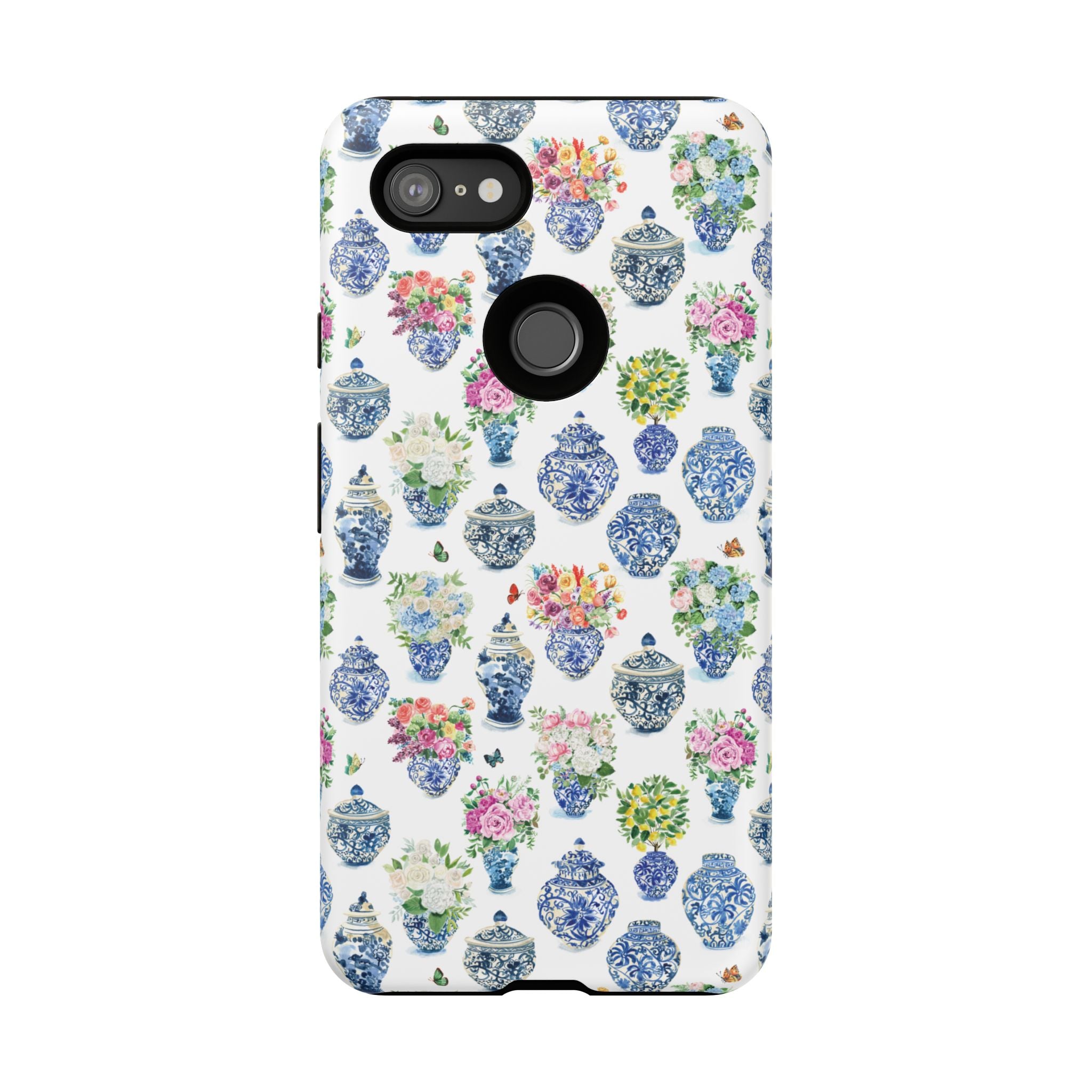 Watercolor Ginger Jar Bouquets Phone Cover Case