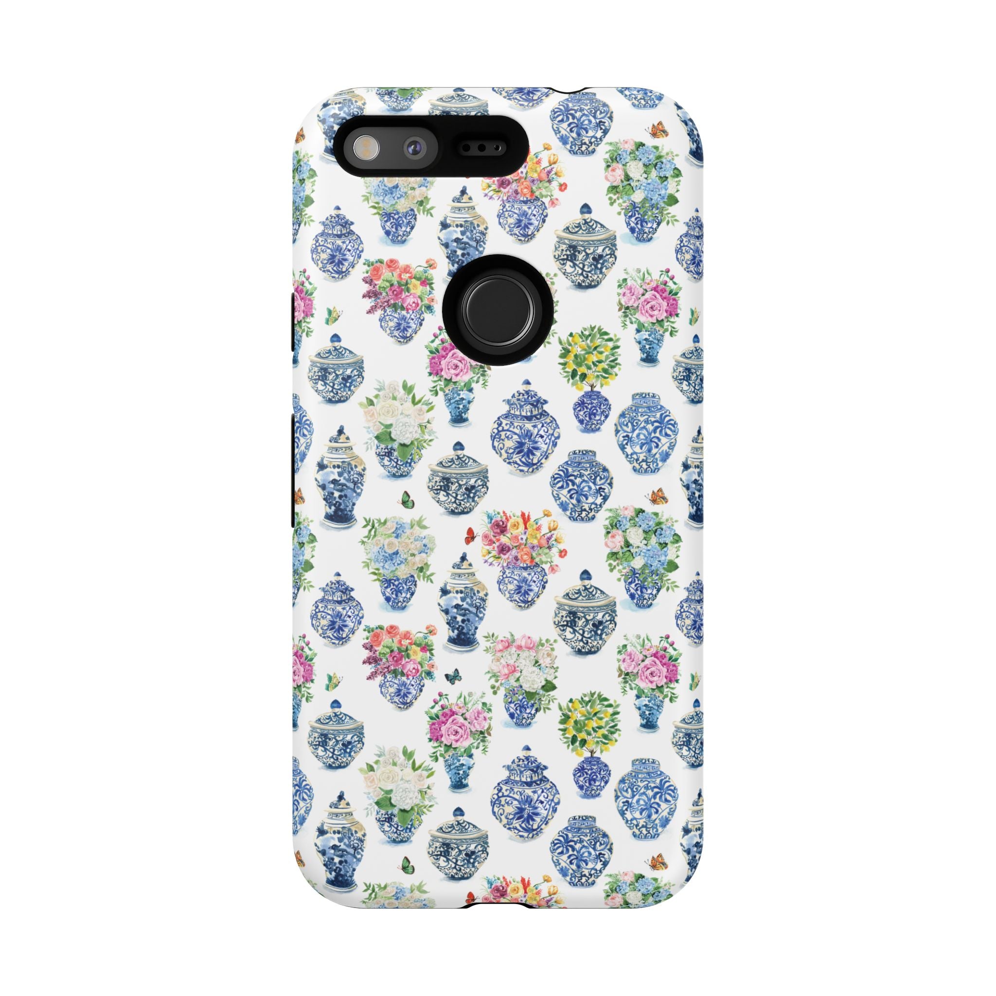 Watercolor Ginger Jar Bouquets Phone Cover Case