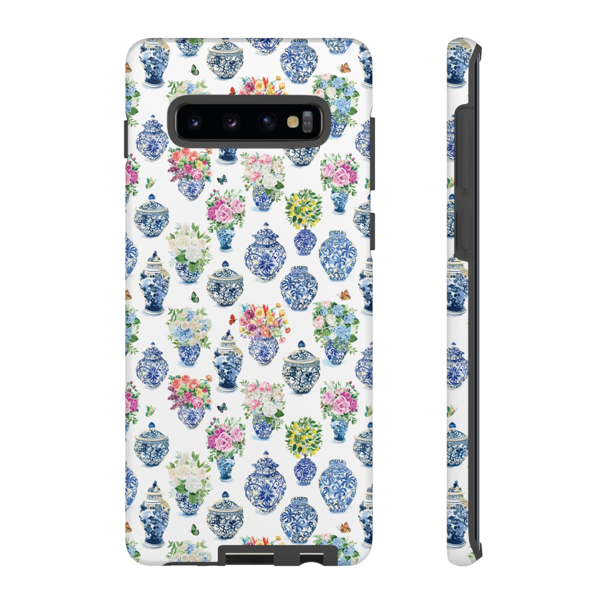 Watercolor Ginger Jar Bouquets Phone Cover Case