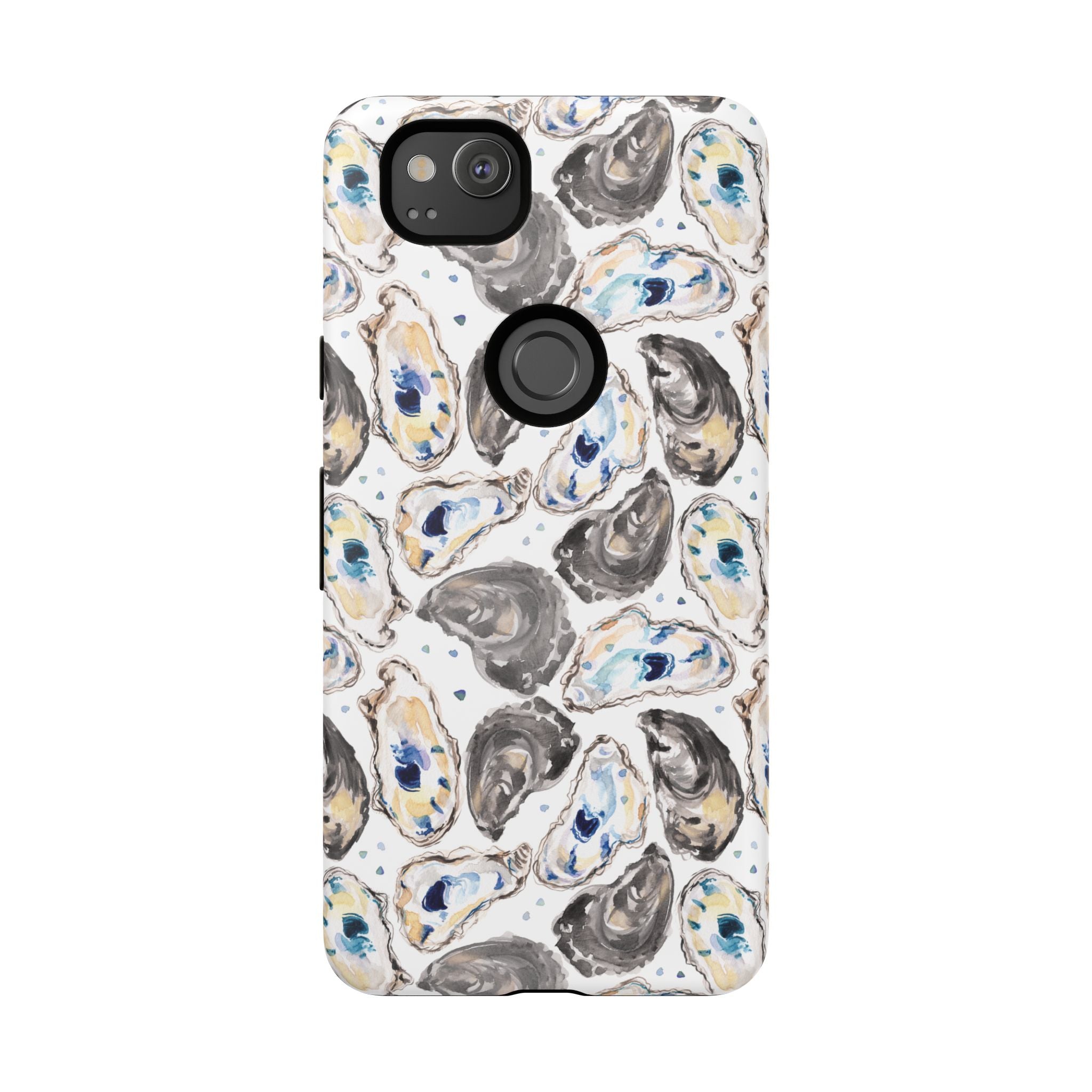 Watercolor Oyster Shells Beachy Phone Cover Case