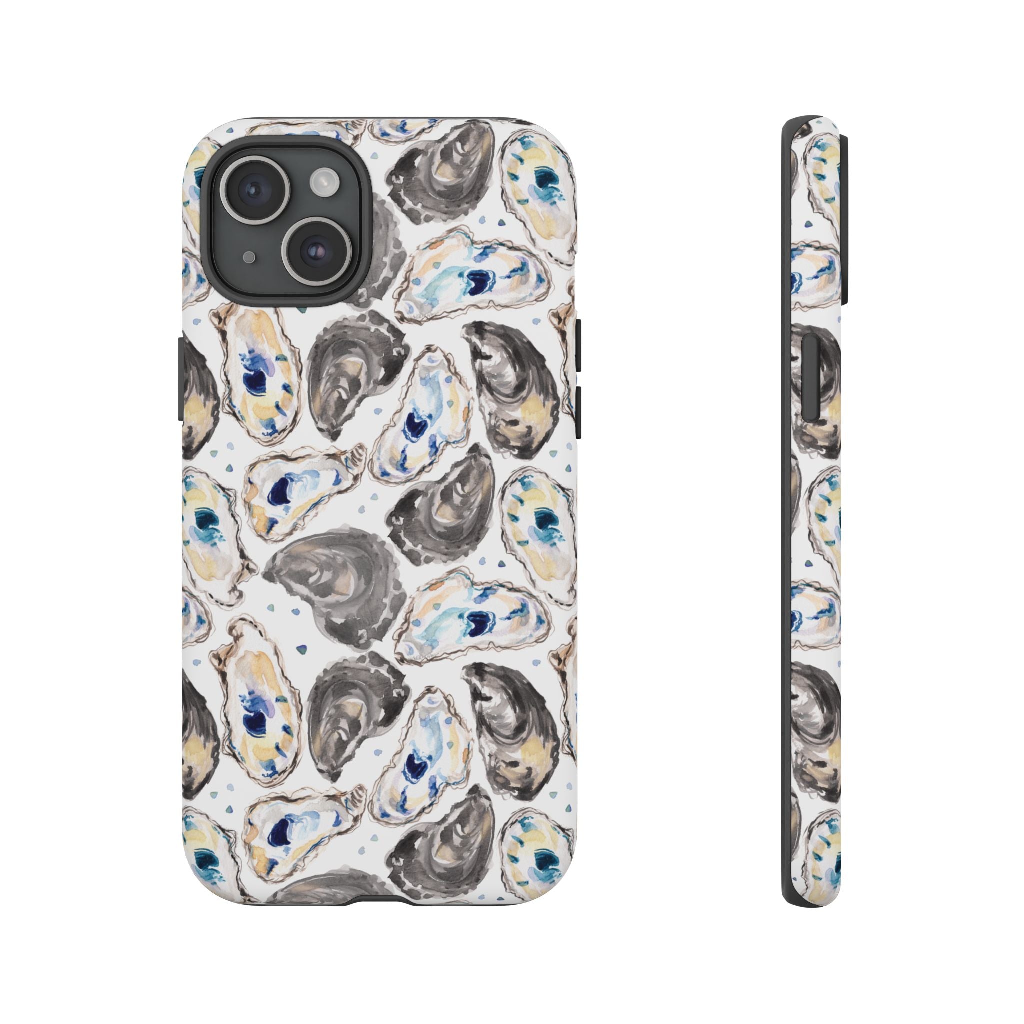 Watercolor Oyster Shells Beachy Phone Cover Case