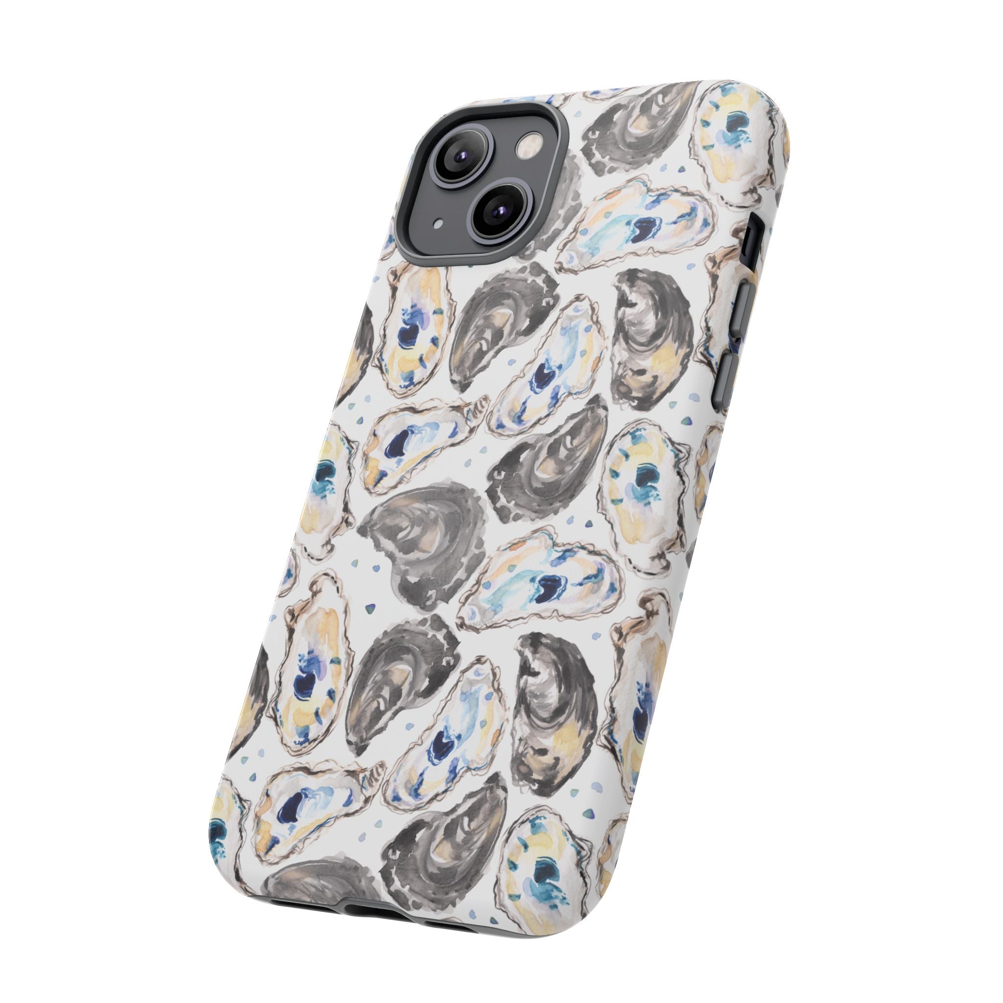 Watercolor Oyster Shells Beachy Phone Cover Case