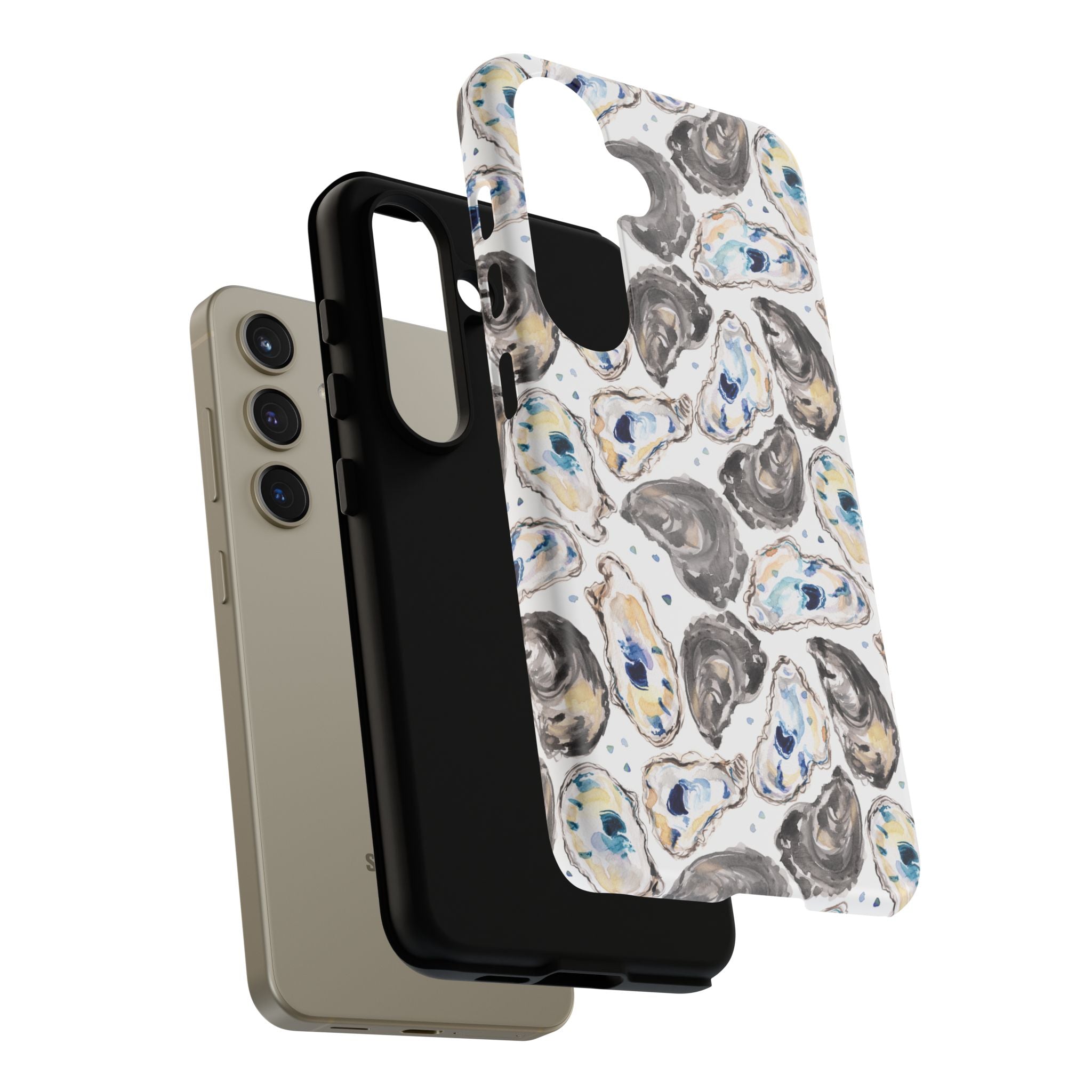 Watercolor Oyster Shells Beachy Phone Cover Case