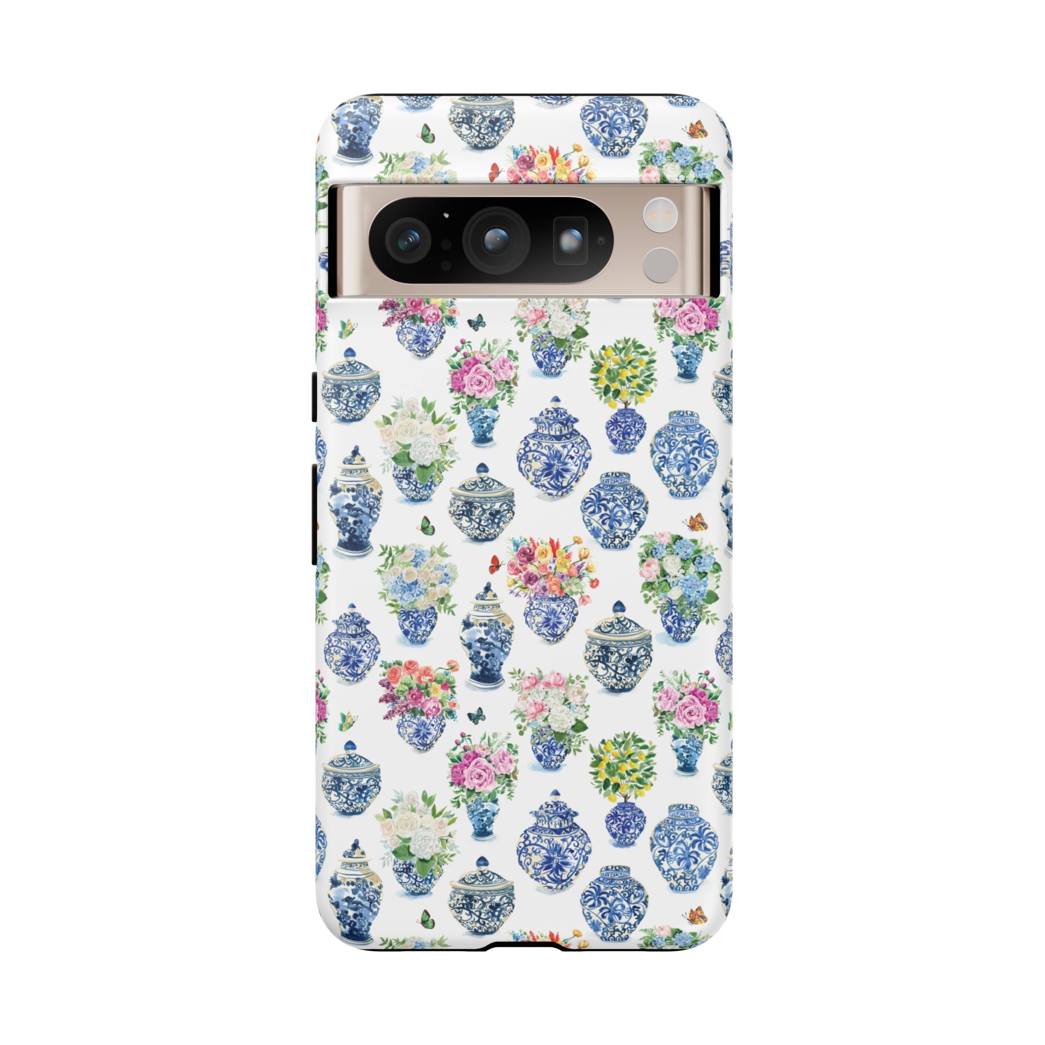 Watercolor Ginger Jar Bouquets Phone Cover Case