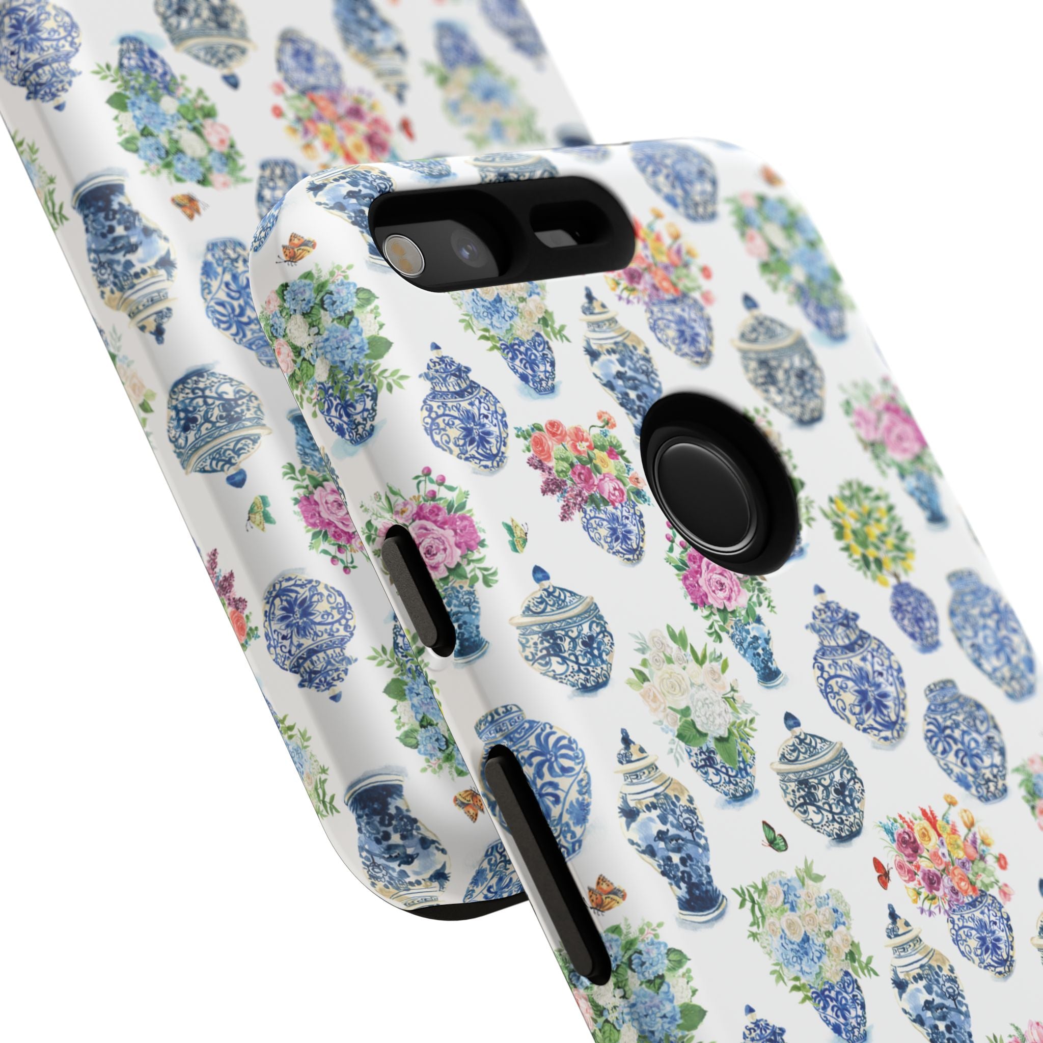 Watercolor Ginger Jar Bouquets Phone Cover Case