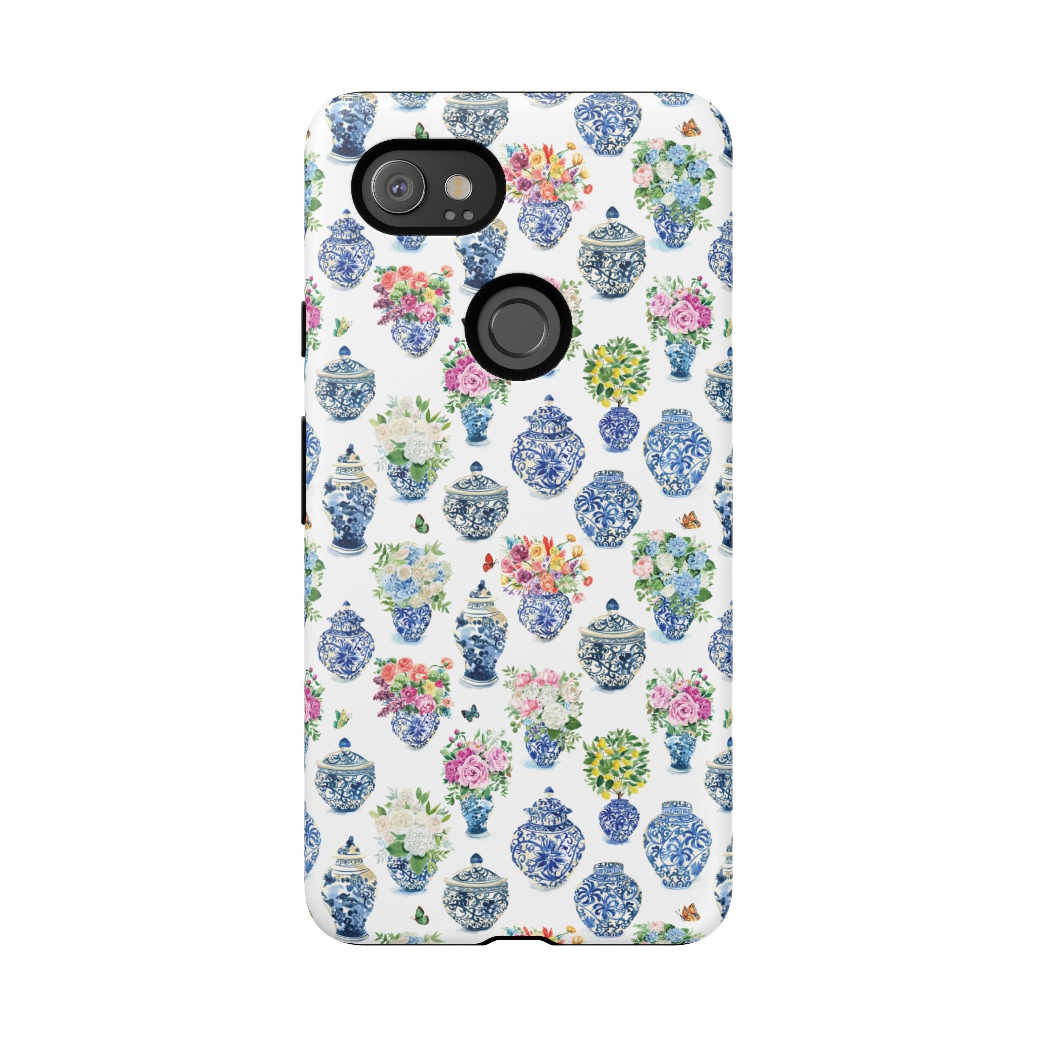 Watercolor Ginger Jar Bouquets Phone Cover Case