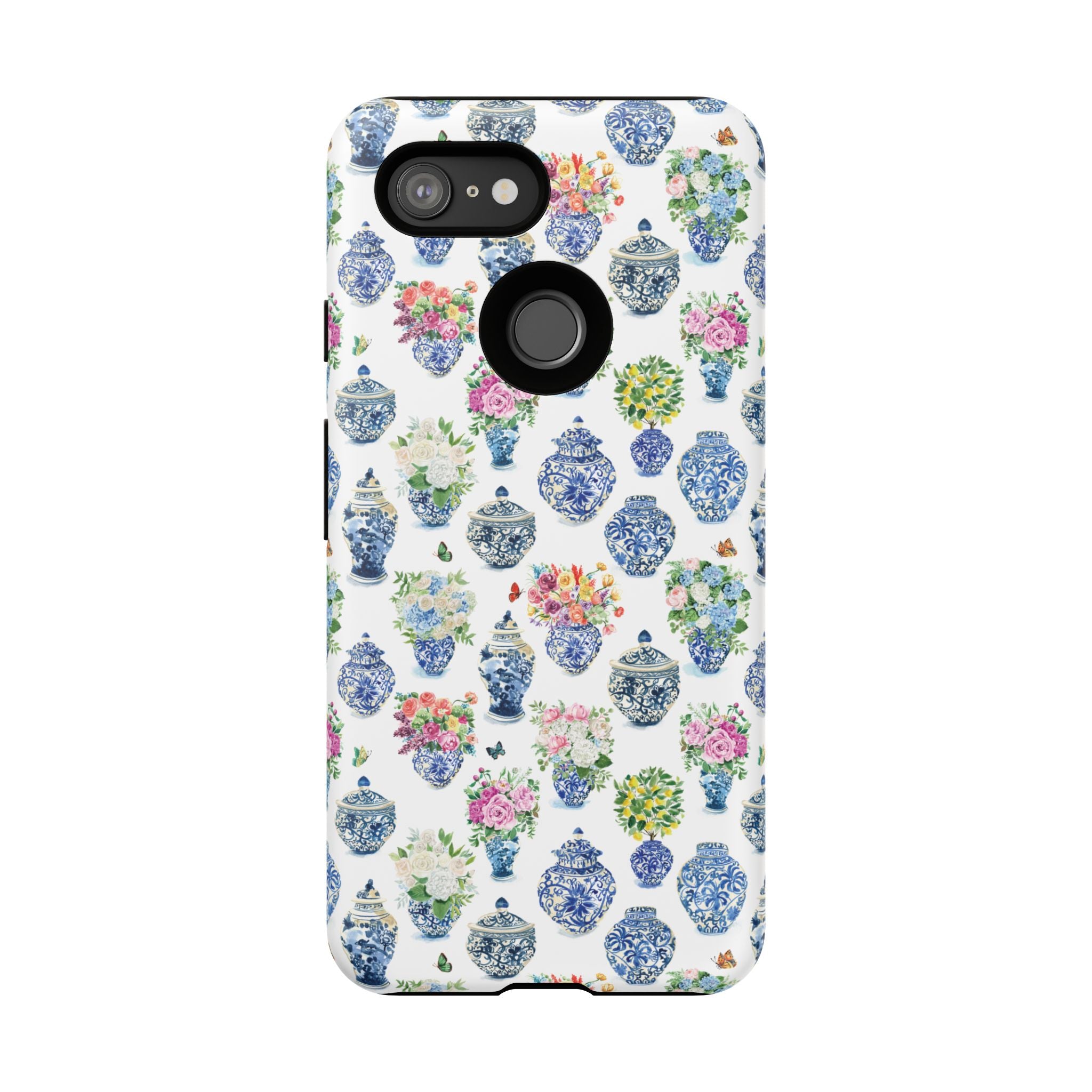 Watercolor Ginger Jar Bouquets Phone Cover Case