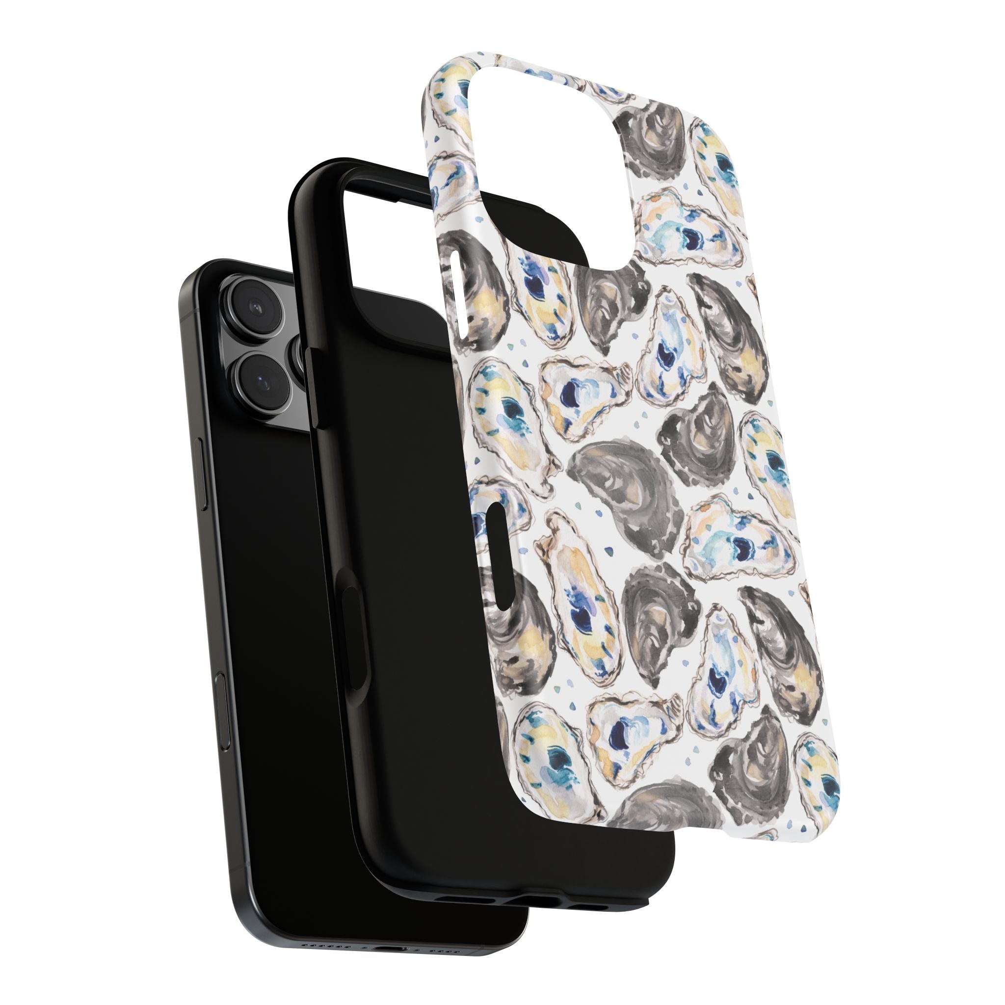 Watercolor Oyster Shells Beachy Phone Cover Case