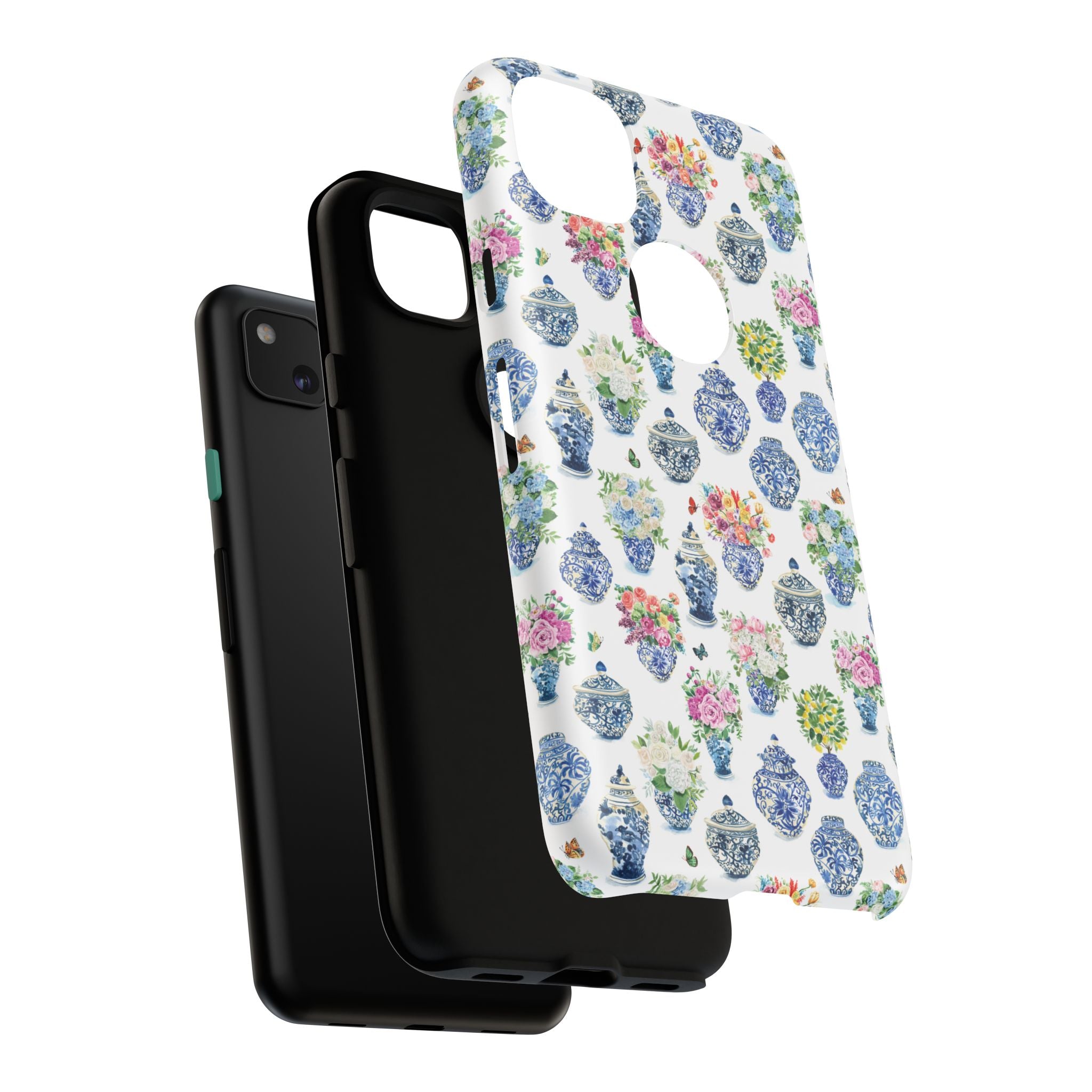 Watercolor Ginger Jar Bouquets Phone Cover Case