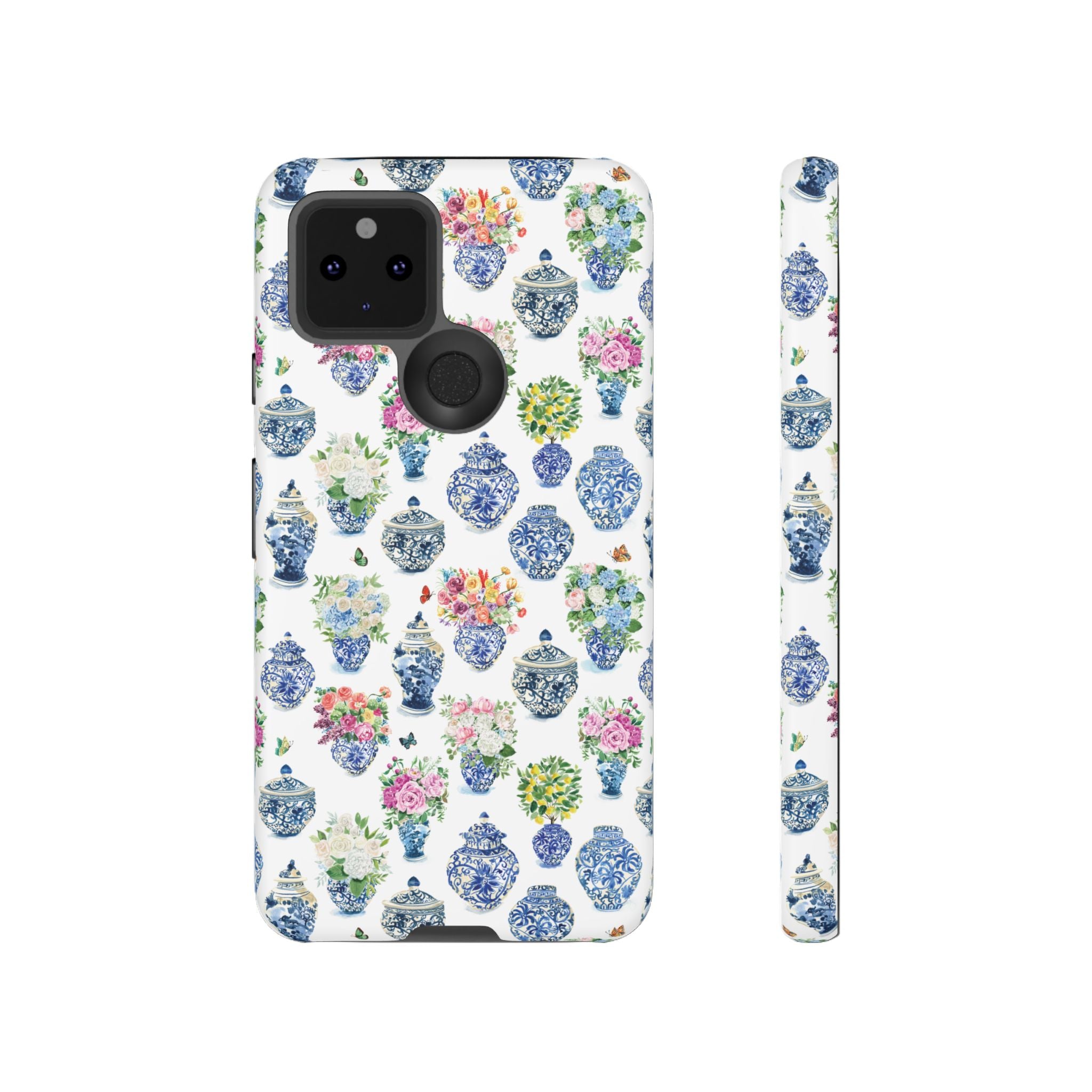 Watercolor Ginger Jar Bouquets Phone Cover Case