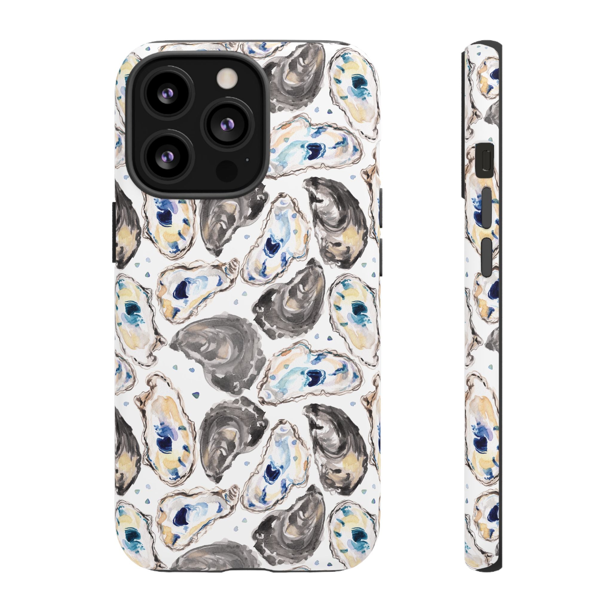 Watercolor Oyster Shells Beachy Phone Cover Case