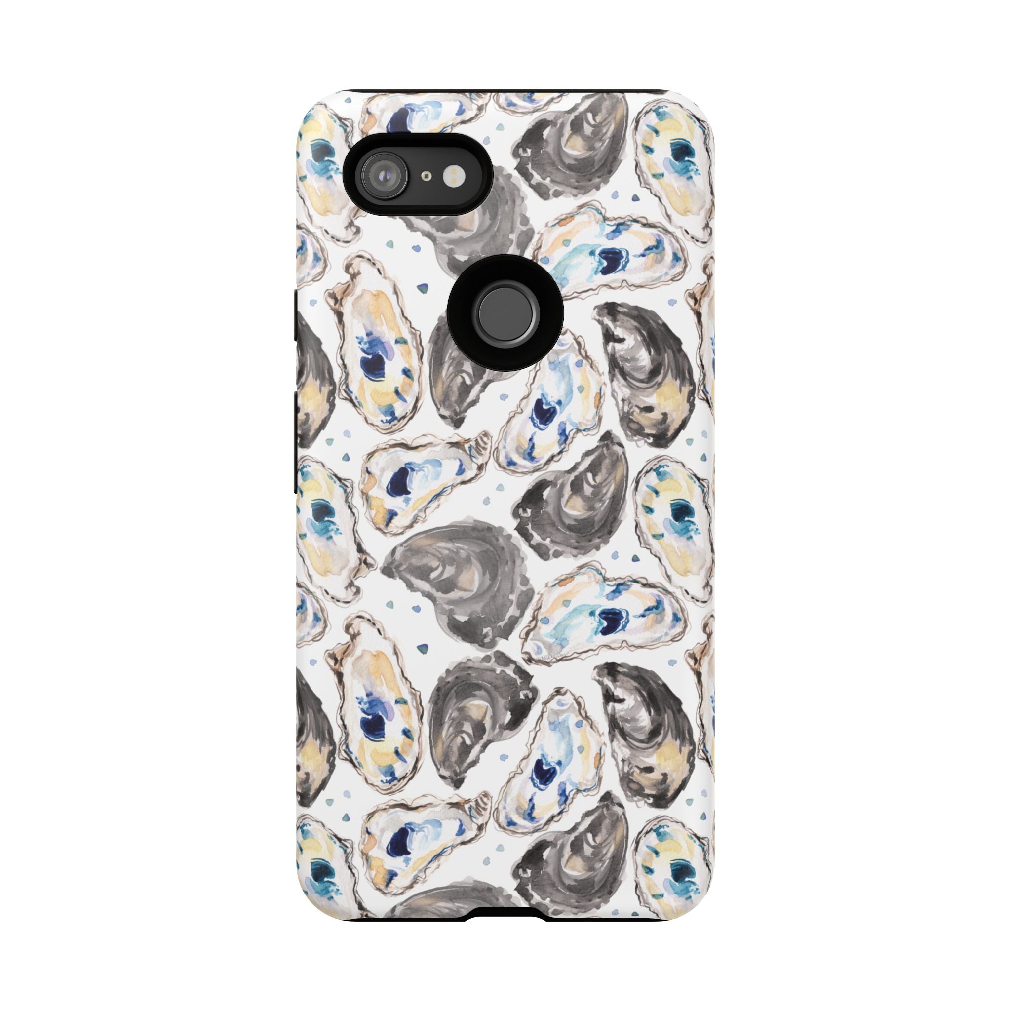 Watercolor Oyster Shells Beachy Phone Cover Case