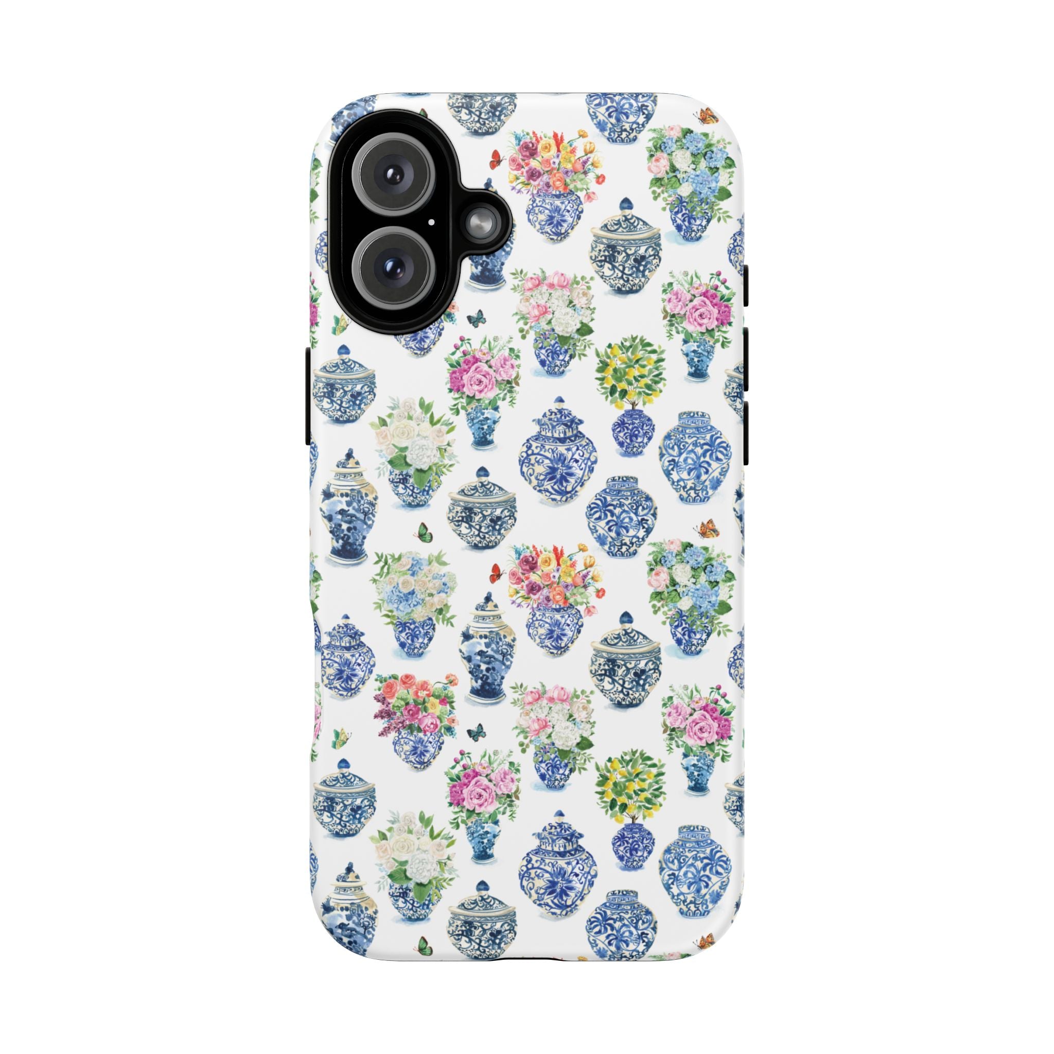 Watercolor Ginger Jar Bouquets Phone Cover Case