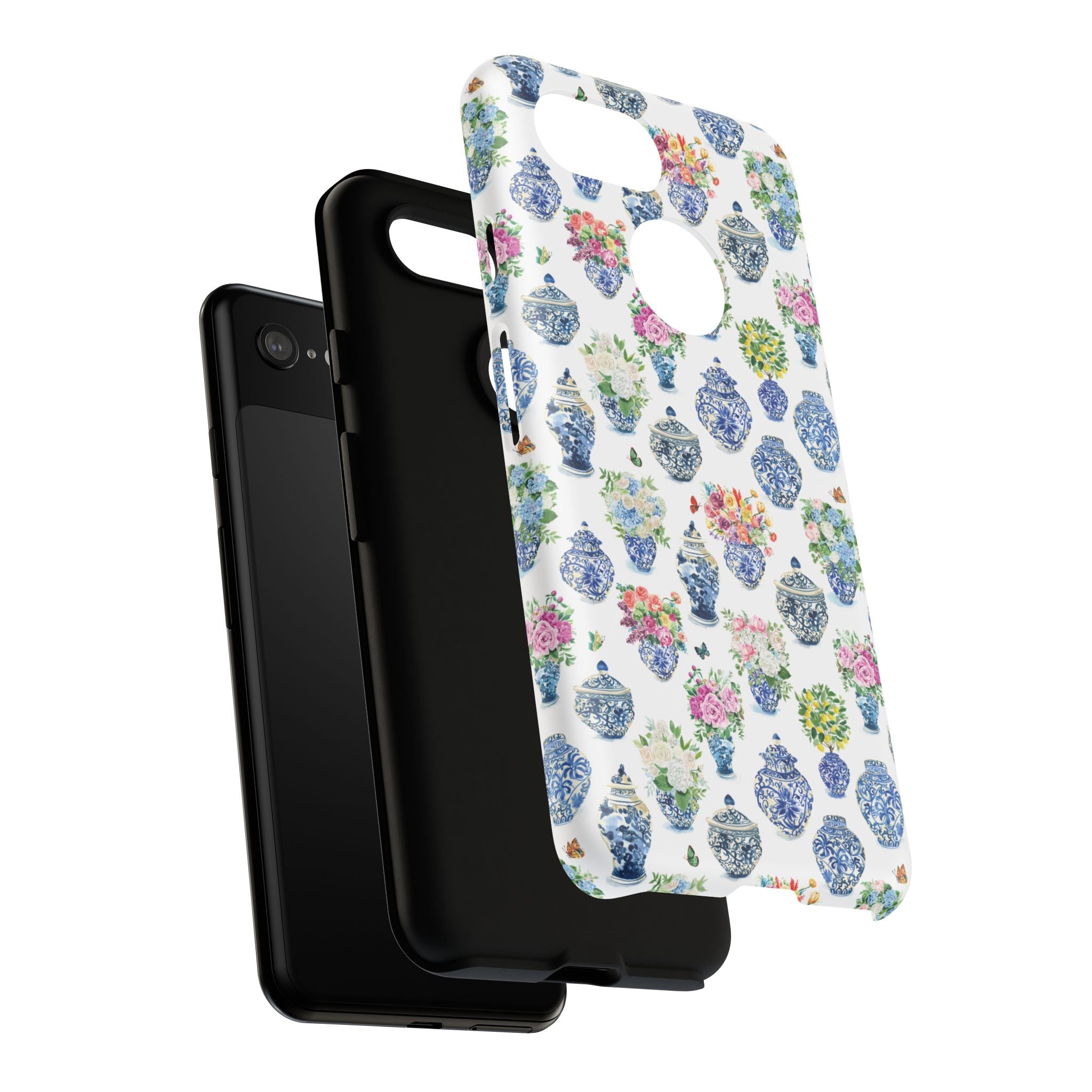 Watercolor Ginger Jar Bouquets Phone Cover Case