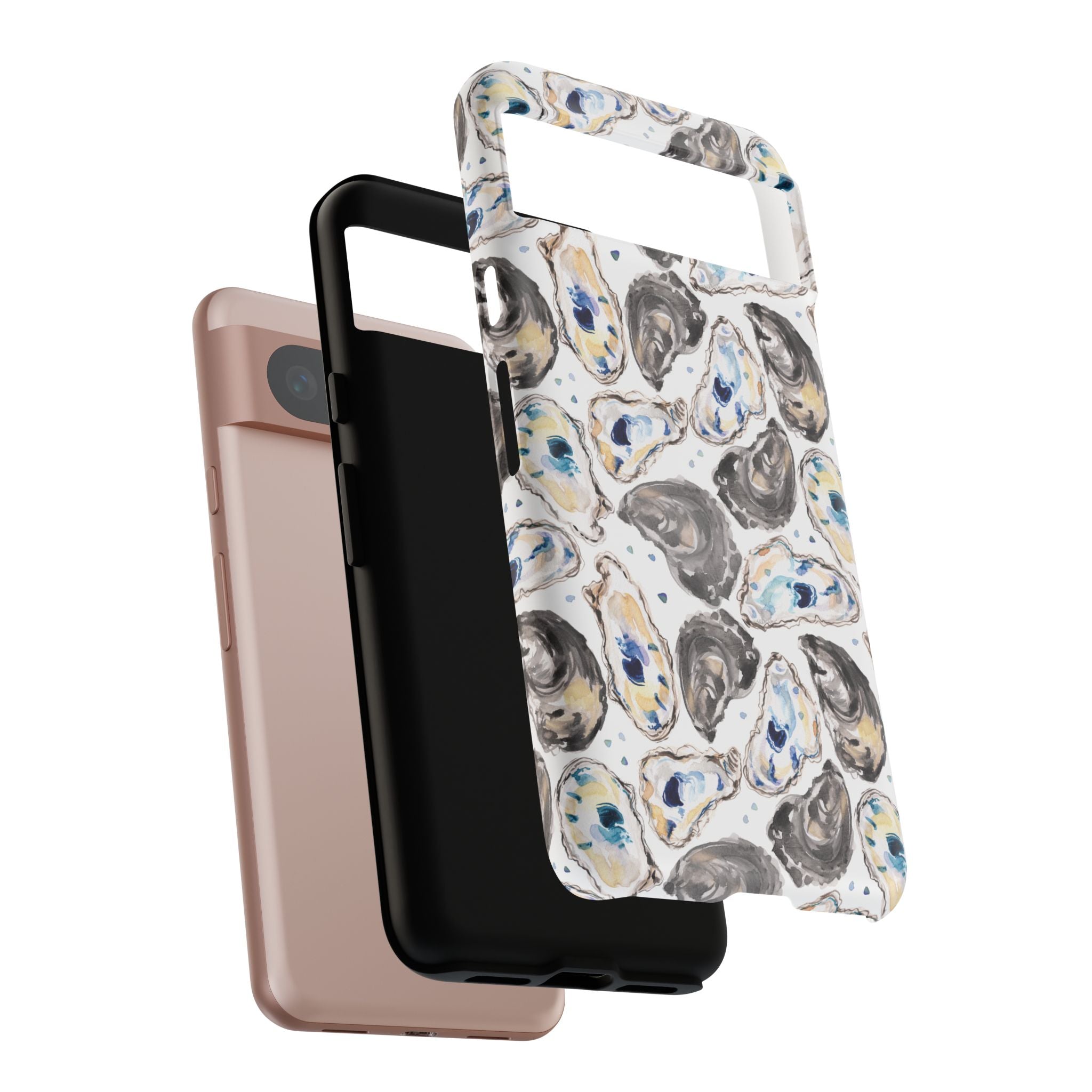 Watercolor Oyster Shells Beachy Phone Cover Case