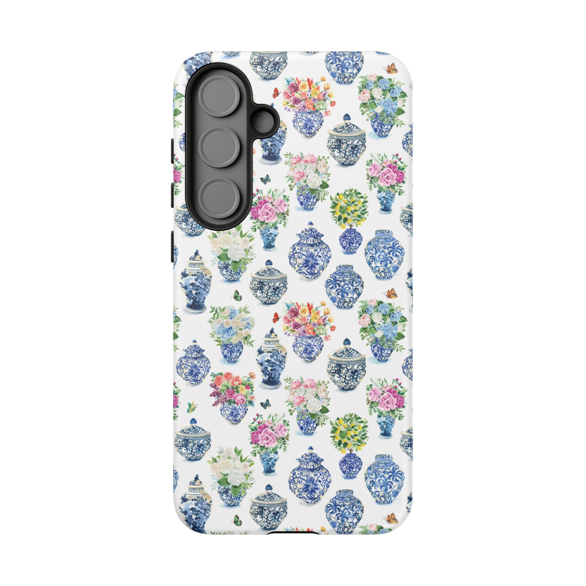 Watercolor Ginger Jar Bouquets Phone Cover Case