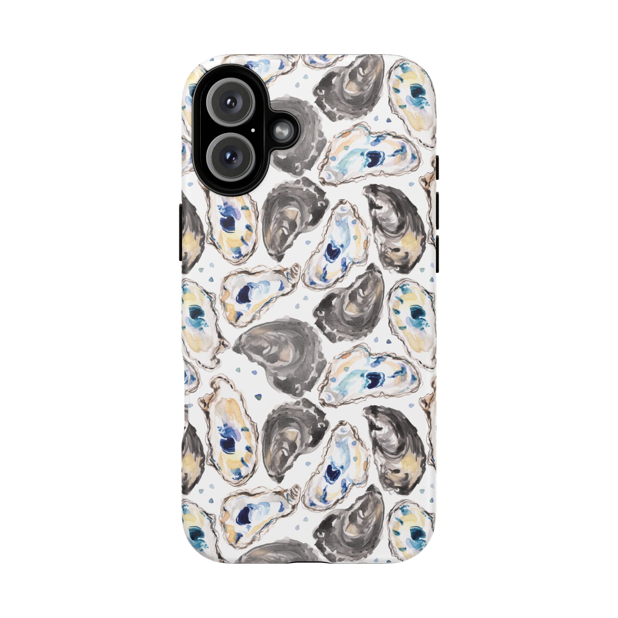 Watercolor Oyster Shells Beachy Phone Cover Case