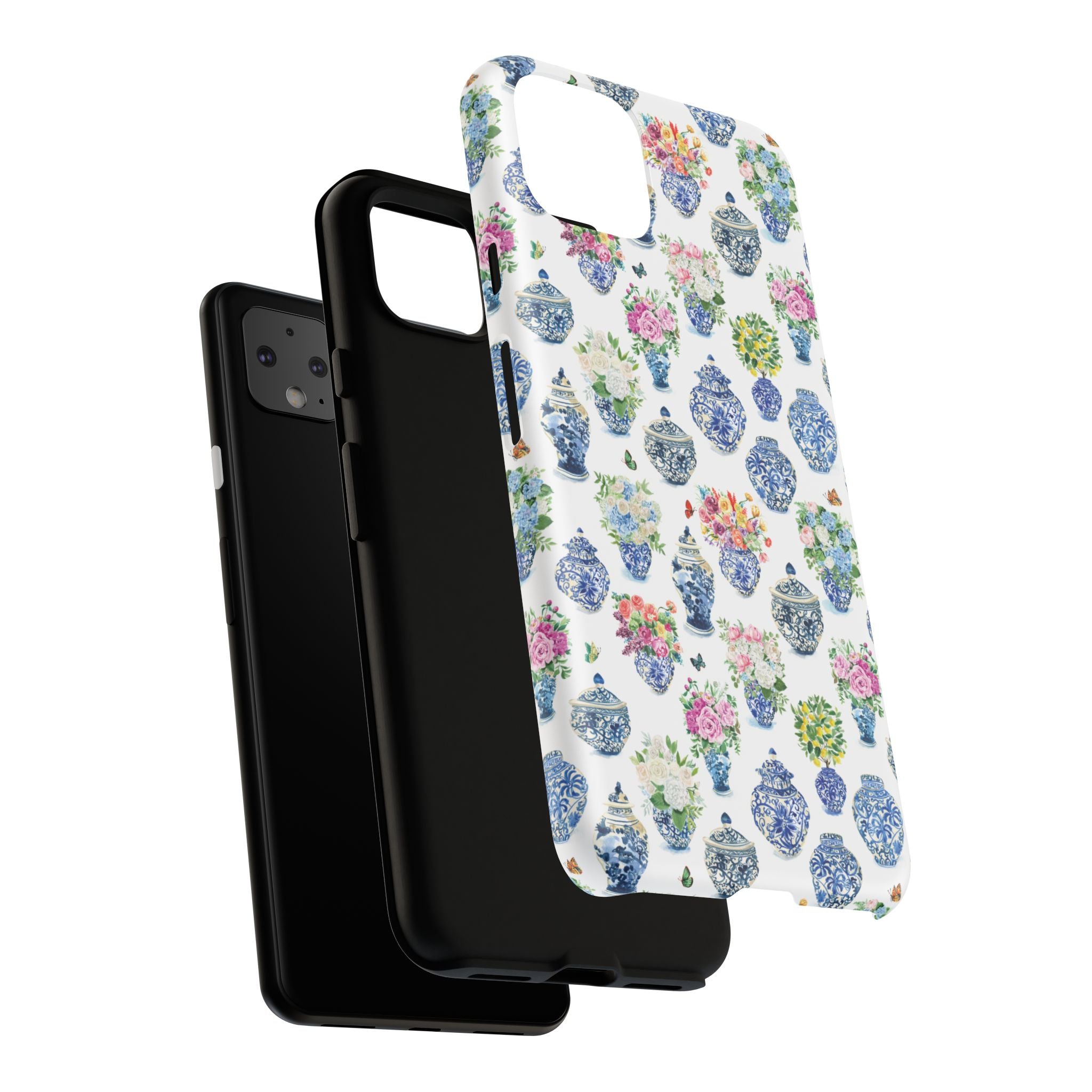 Watercolor Ginger Jar Bouquets Phone Cover Case