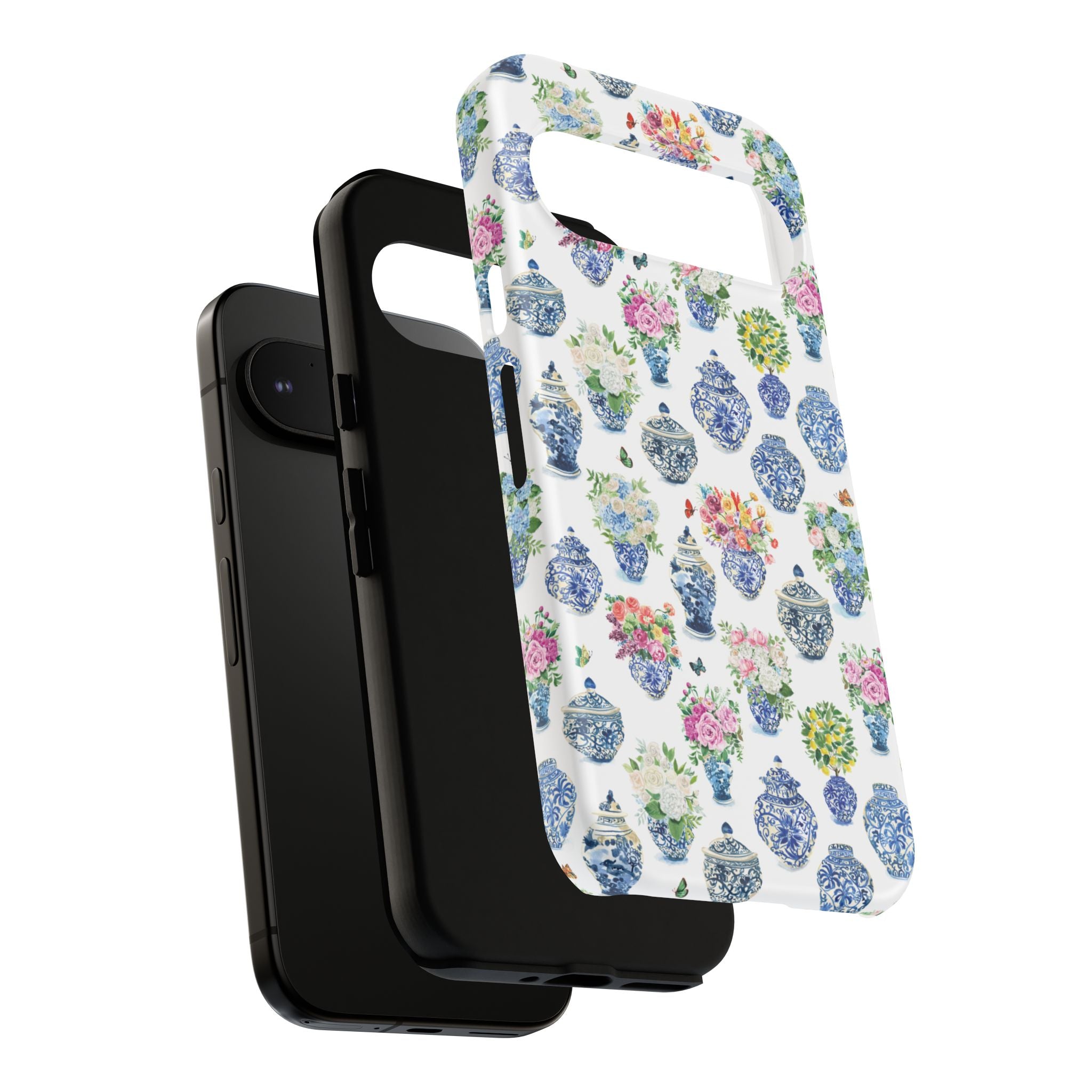 Watercolor Ginger Jar Bouquets Phone Cover Case