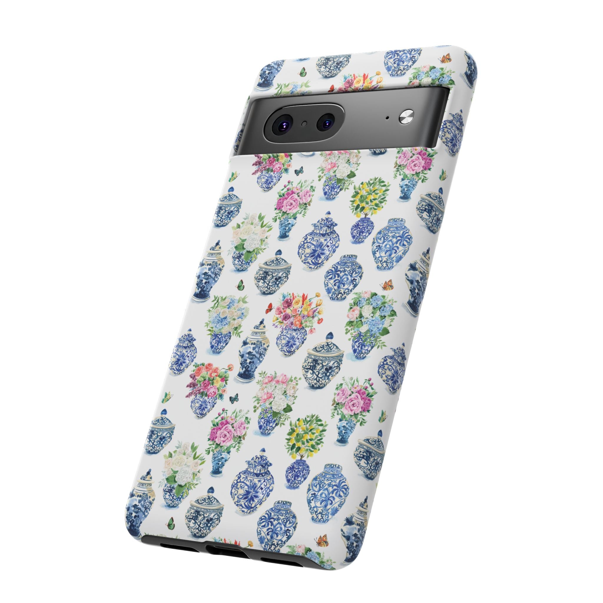 Watercolor Ginger Jar Bouquets Phone Cover Case