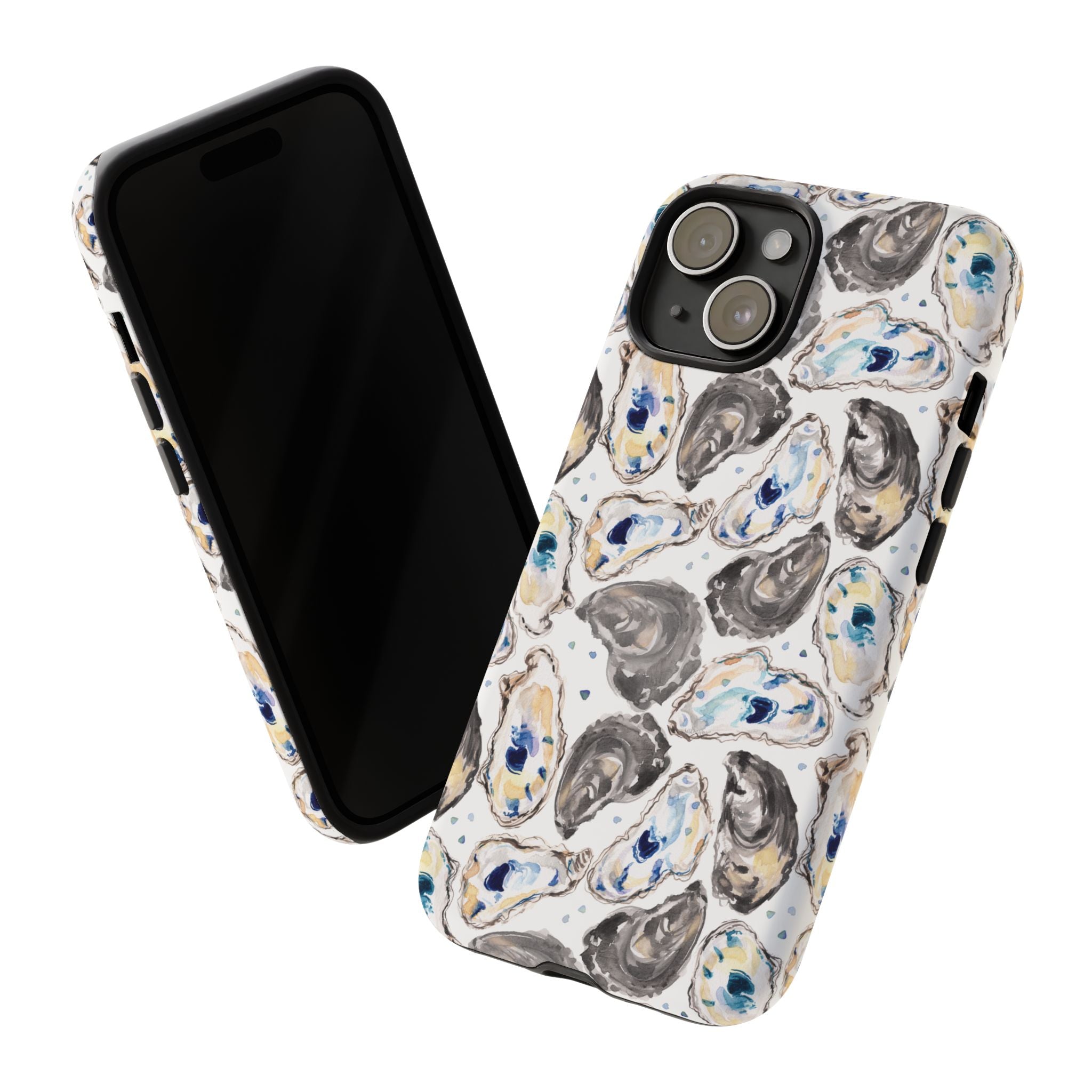 Watercolor Oyster Shells Beachy Phone Cover Case