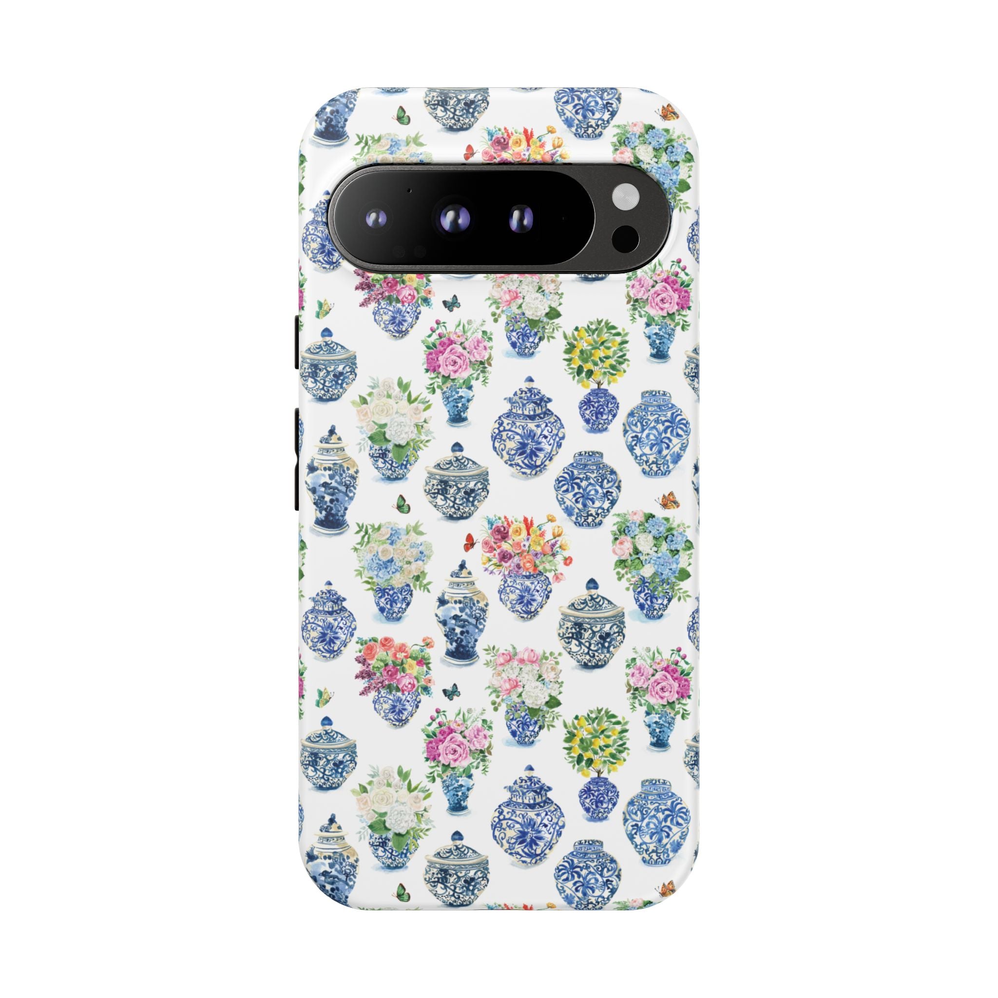 Watercolor Ginger Jar Bouquets Phone Cover Case