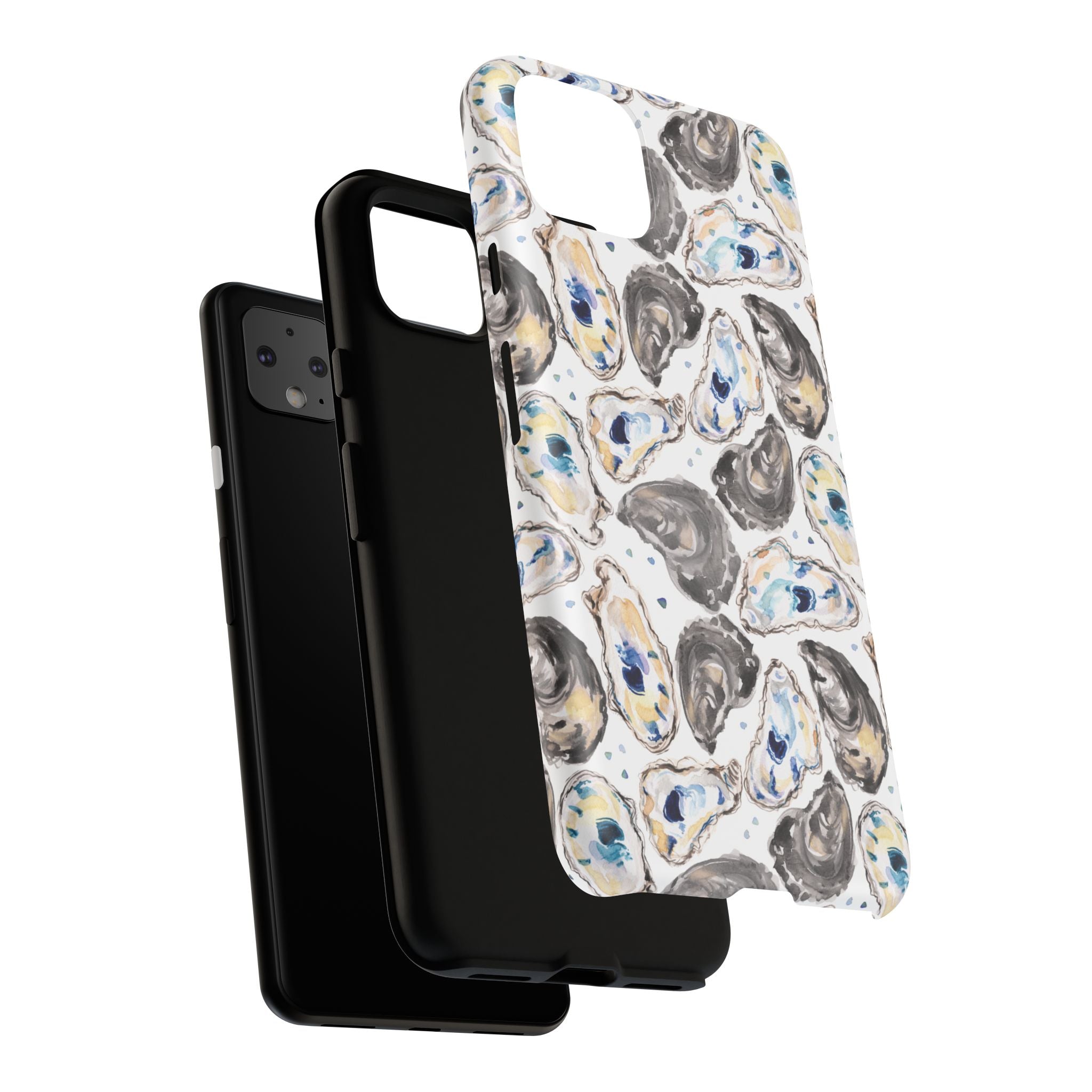 Watercolor Oyster Shells Beachy Phone Cover Case