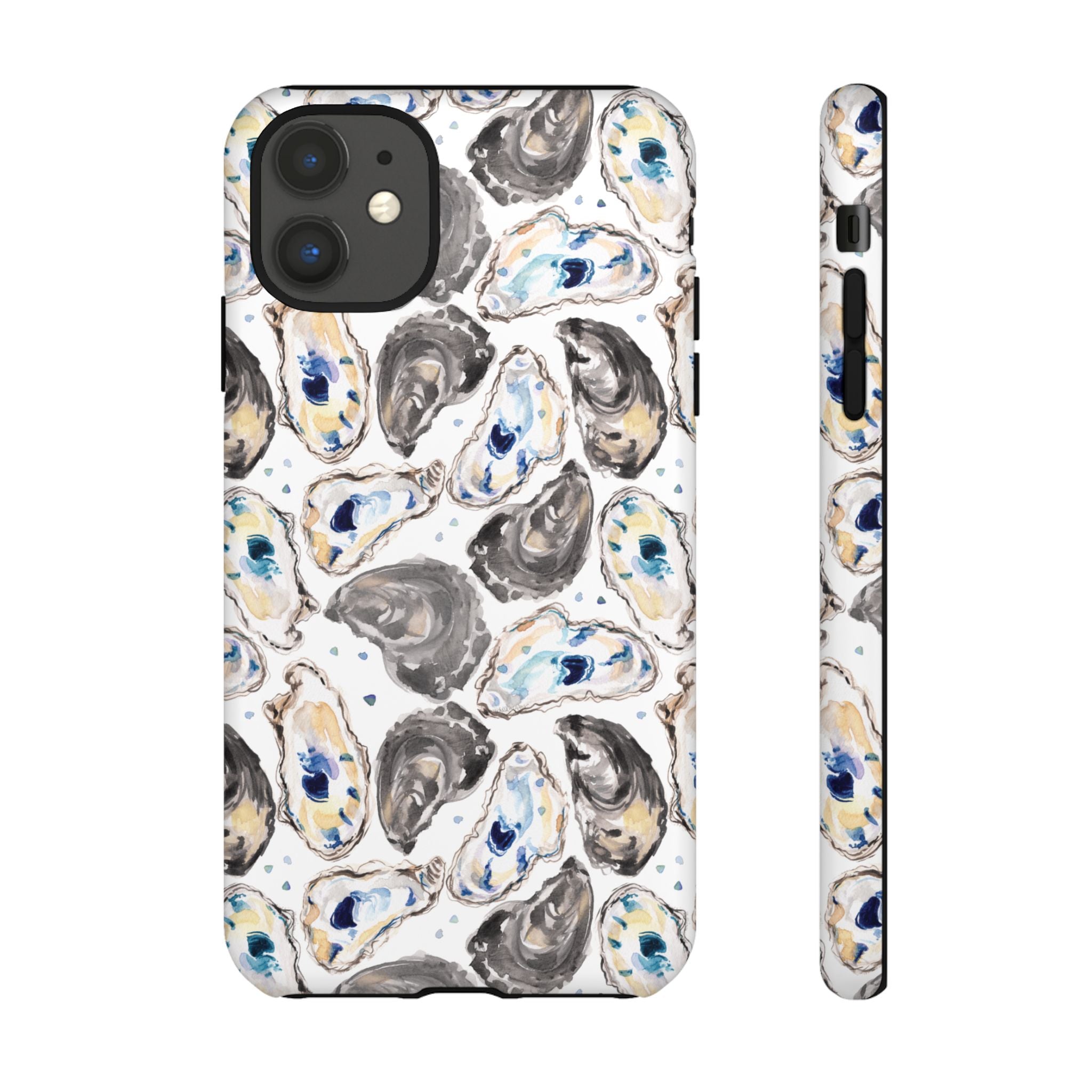 Watercolor Oyster Shells Beachy Phone Cover Case