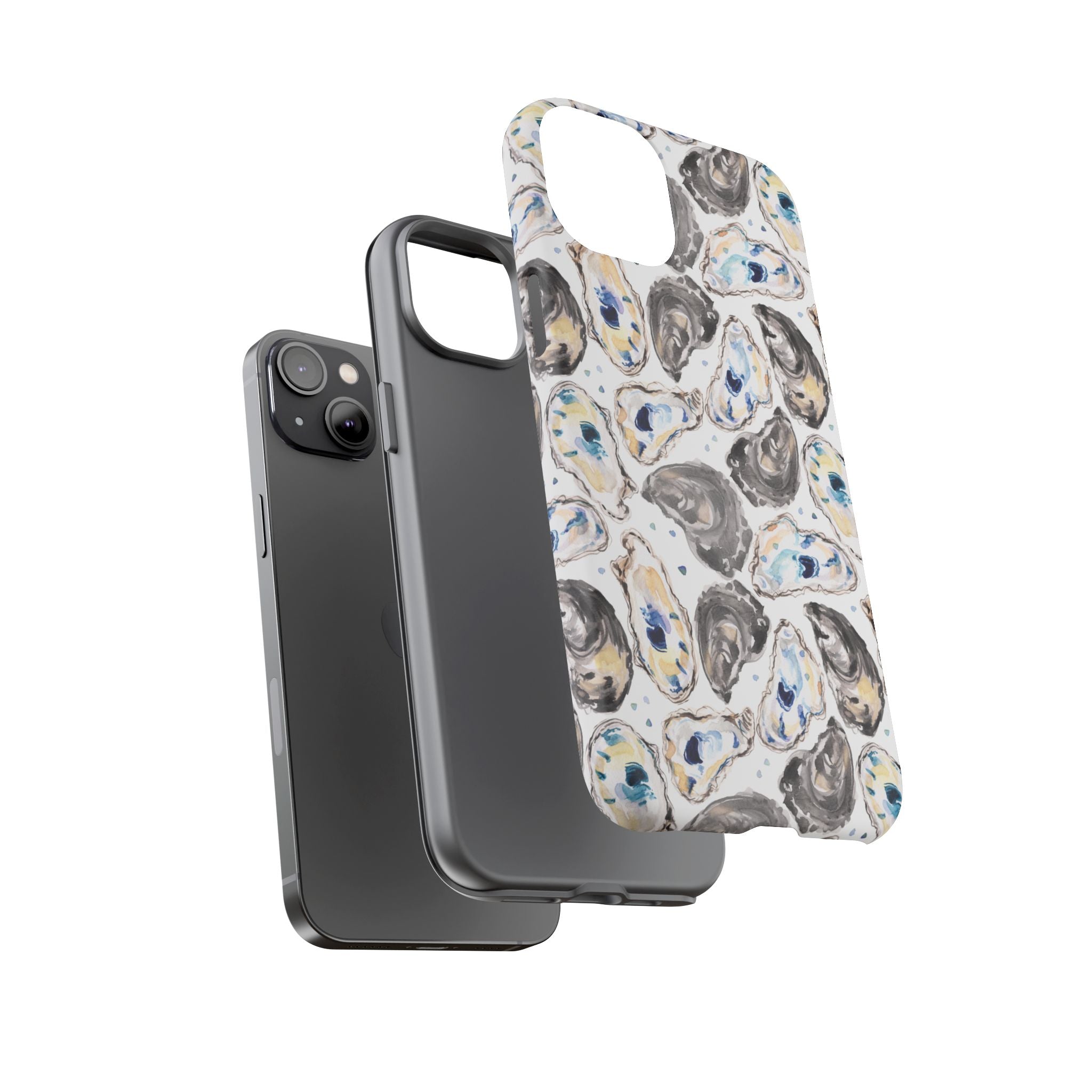 Watercolor Oyster Shells Beachy Phone Cover Case