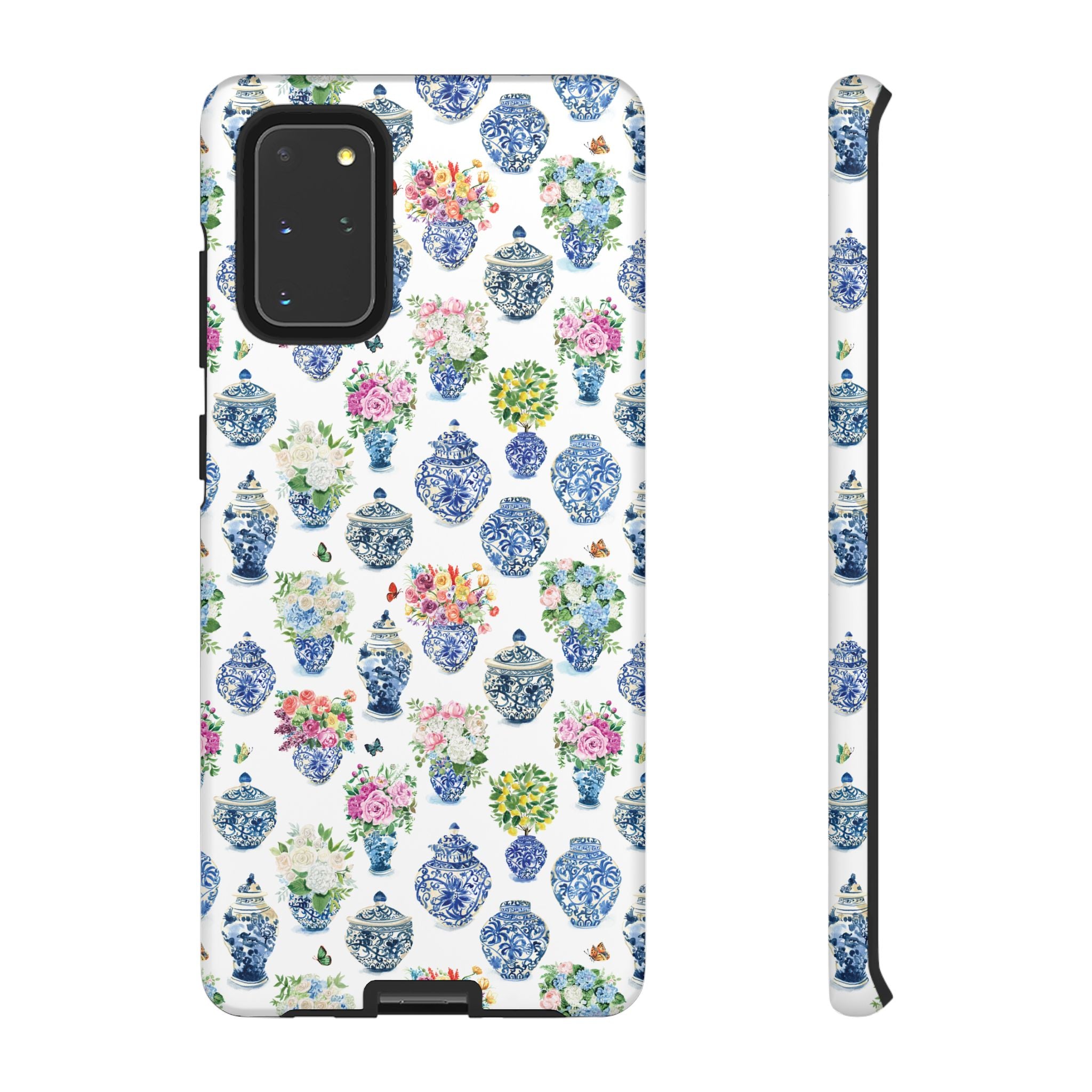 Watercolor Ginger Jar Bouquets Phone Cover Case