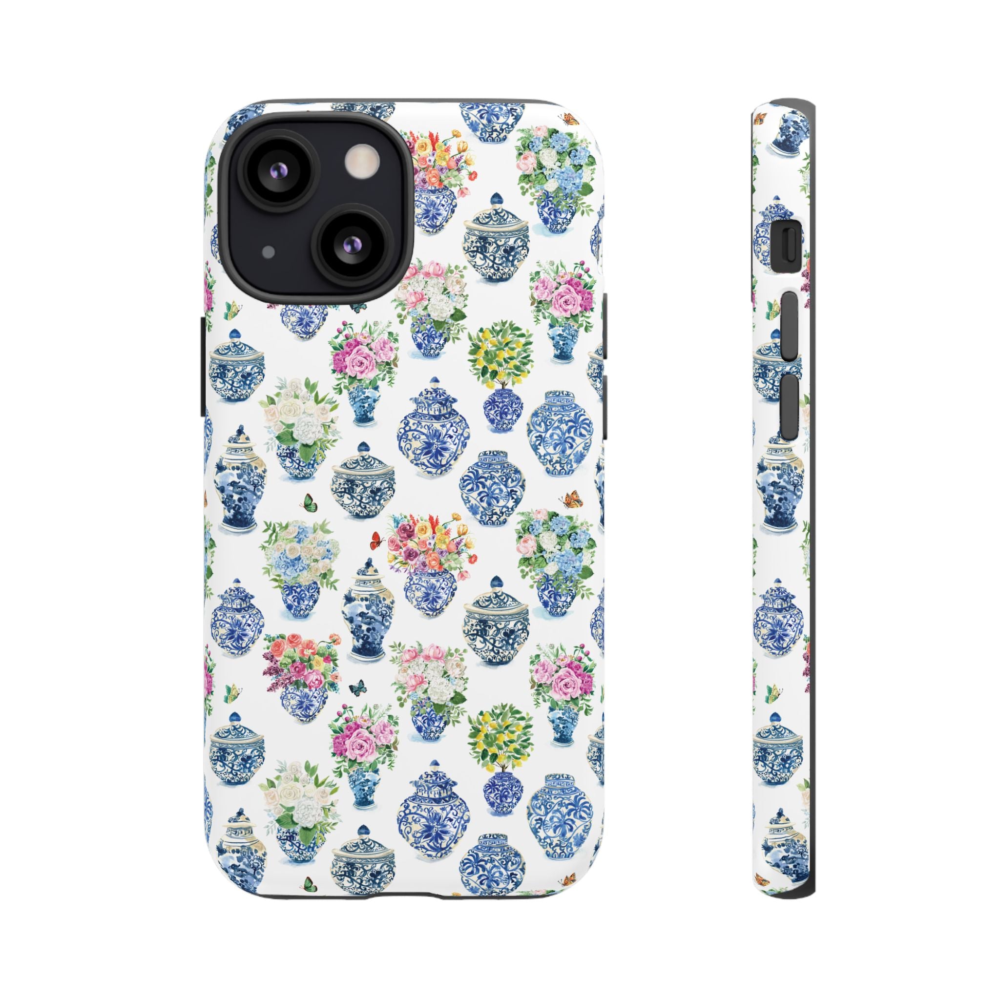 Watercolor Ginger Jar Bouquets Phone Cover Case