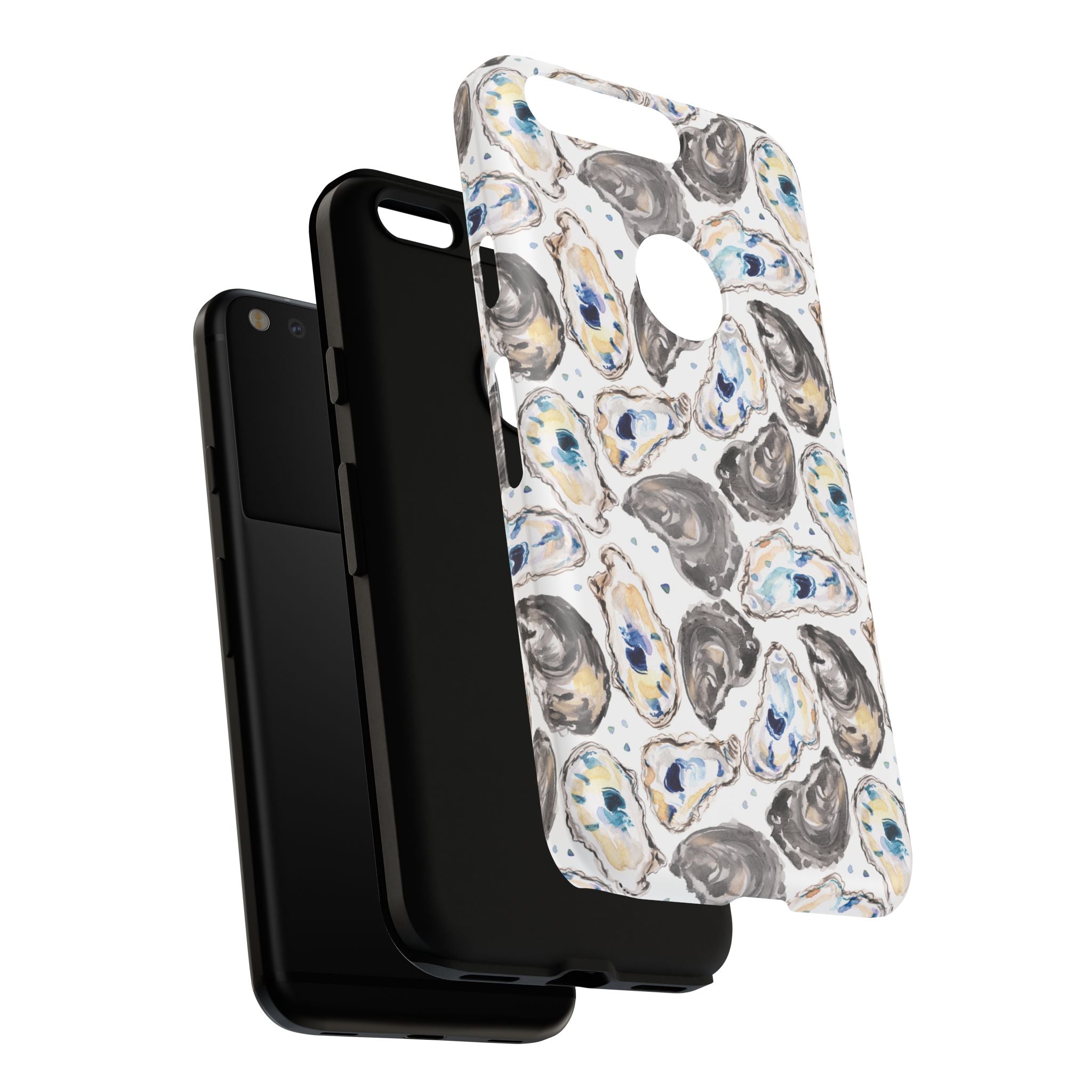 Watercolor Oyster Shells Beachy Phone Cover Case