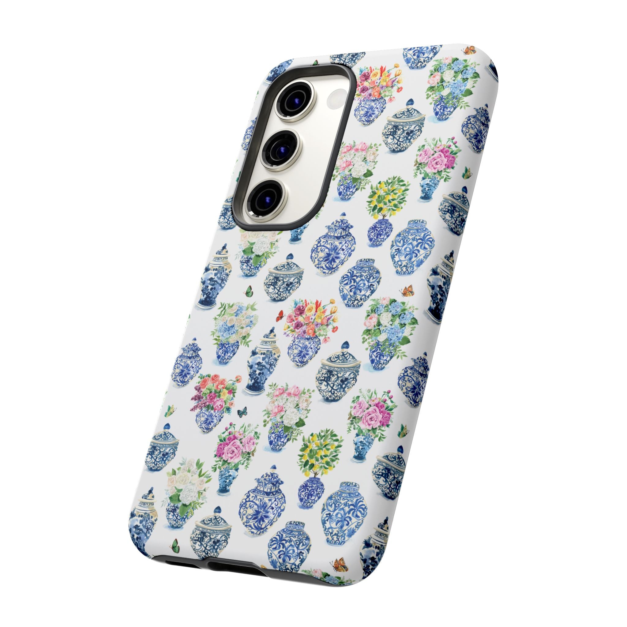 Watercolor Ginger Jar Bouquets Phone Cover Case