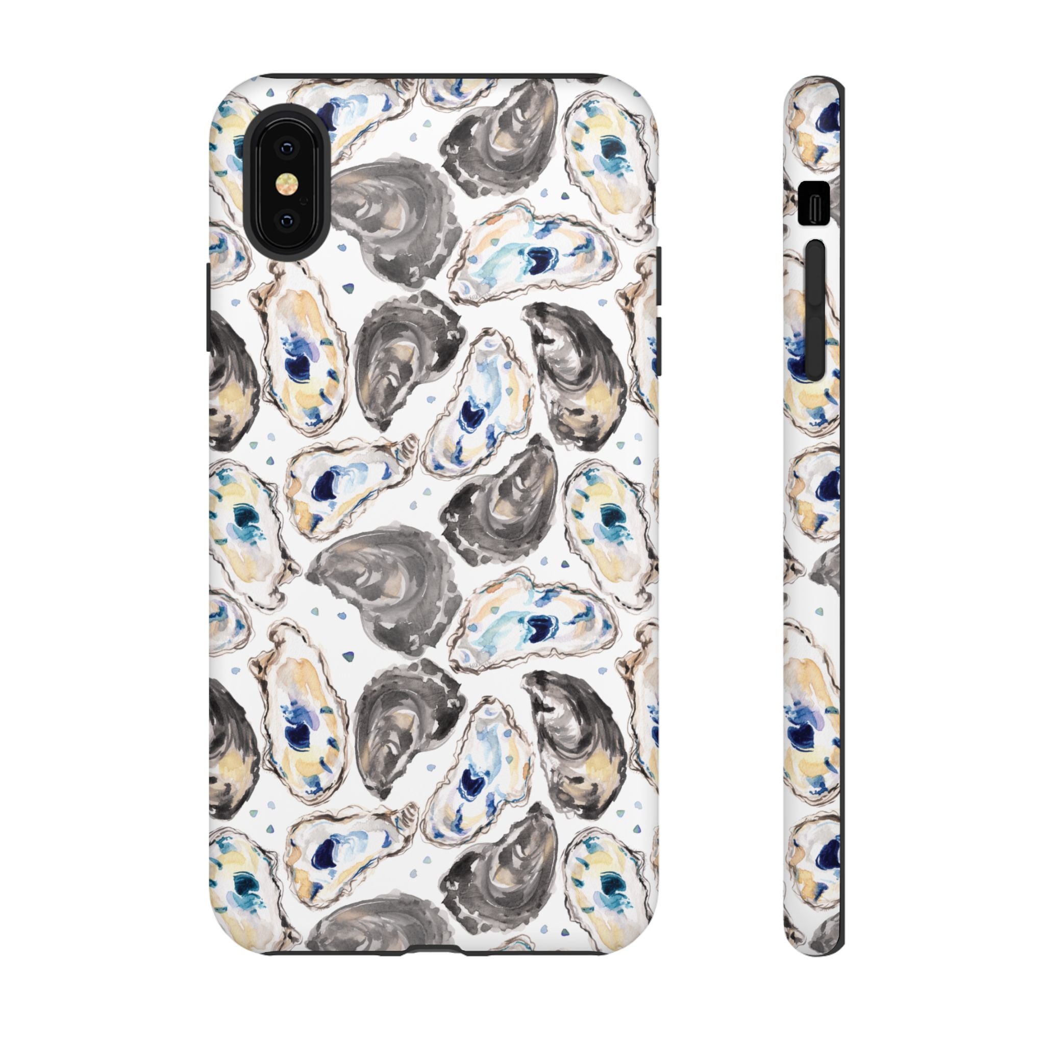 Watercolor Oyster Shells Beachy Phone Cover Case