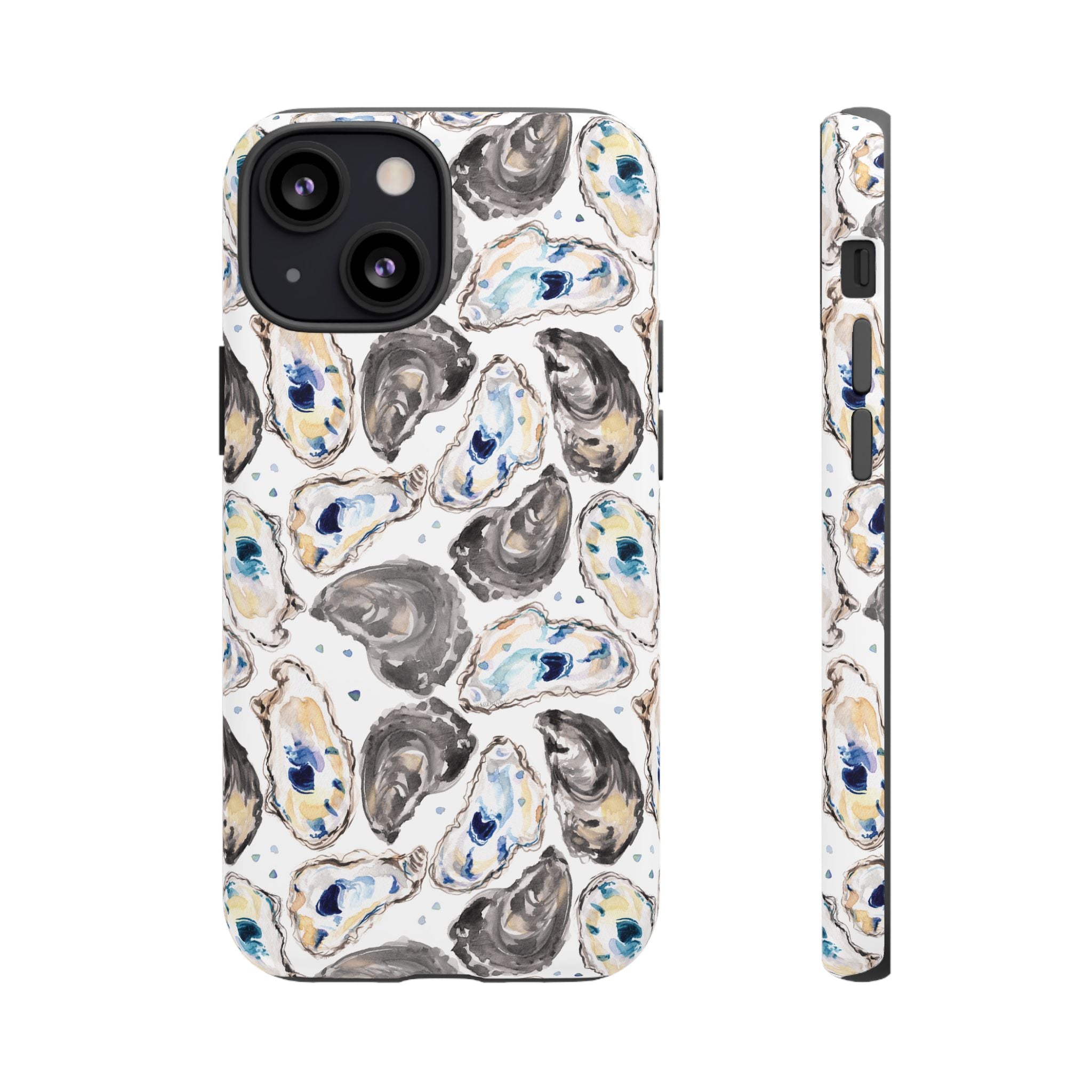 Watercolor Oyster Shells Beachy Phone Cover Case