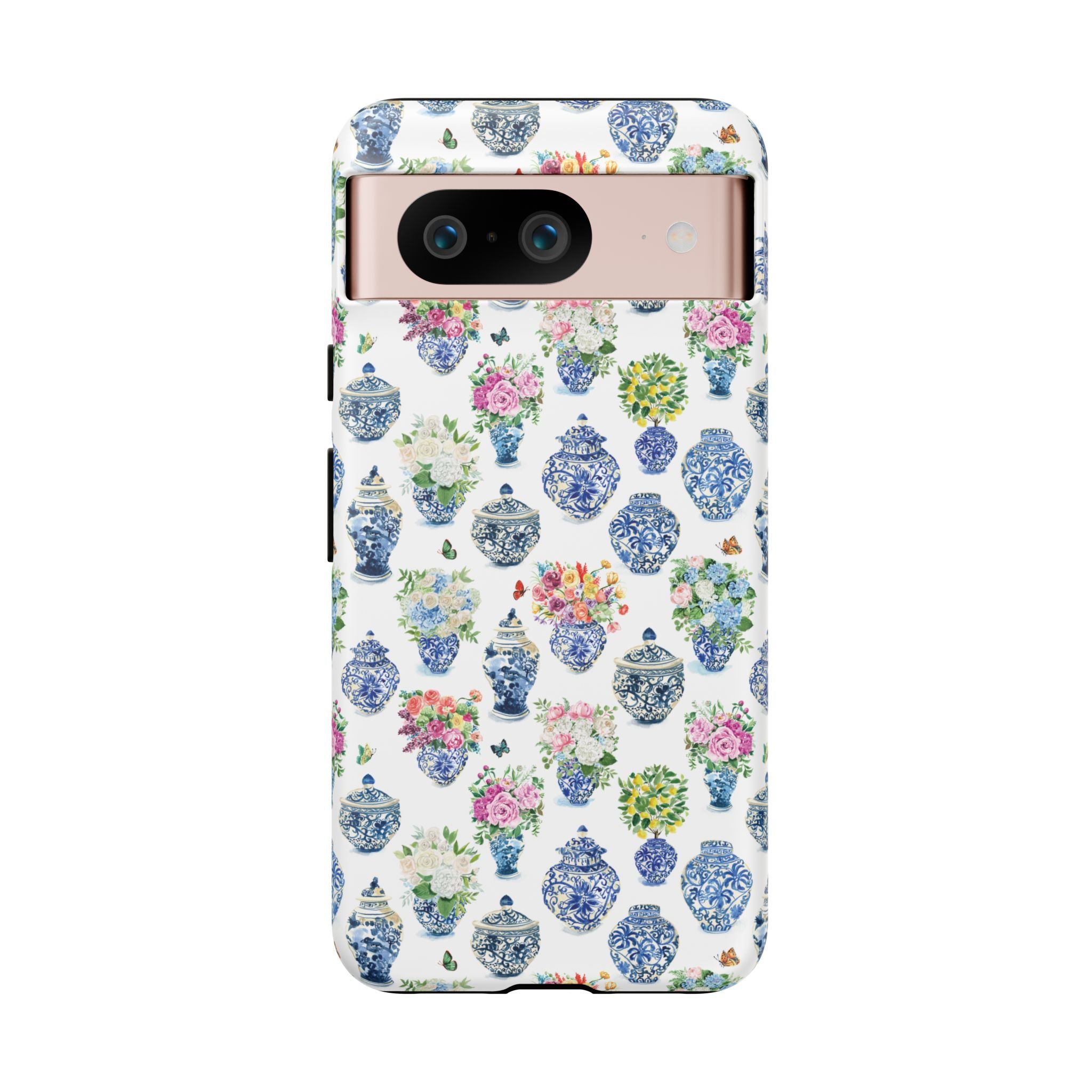 Watercolor Ginger Jar Bouquets Phone Cover Case