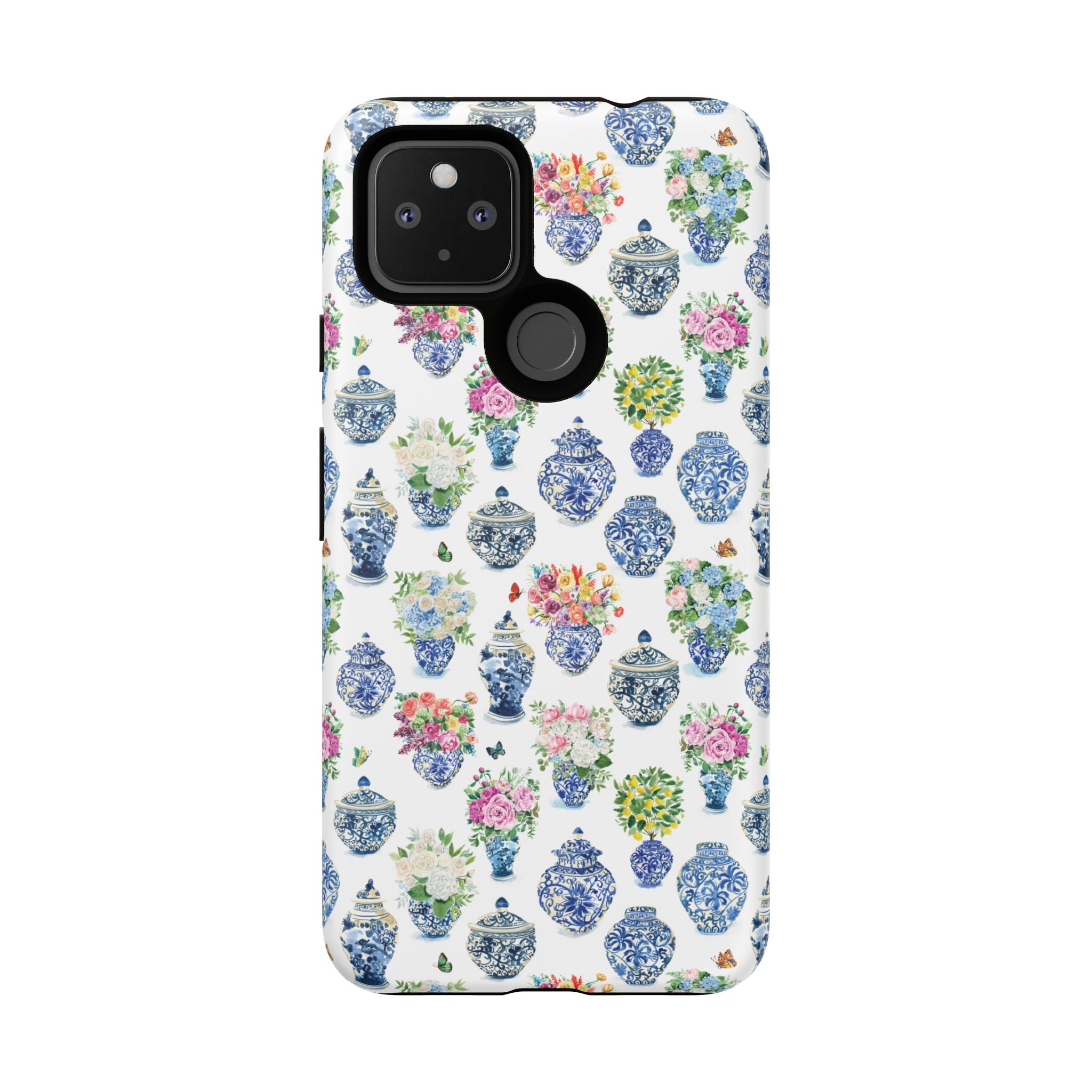 Watercolor Ginger Jar Bouquets Phone Cover Case